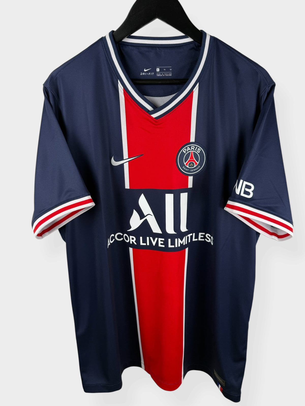 2020-21 PARIS SAINT-GERMAIN HOME SHIRT NEYMAR JR #10 XL - Authentic Football Club