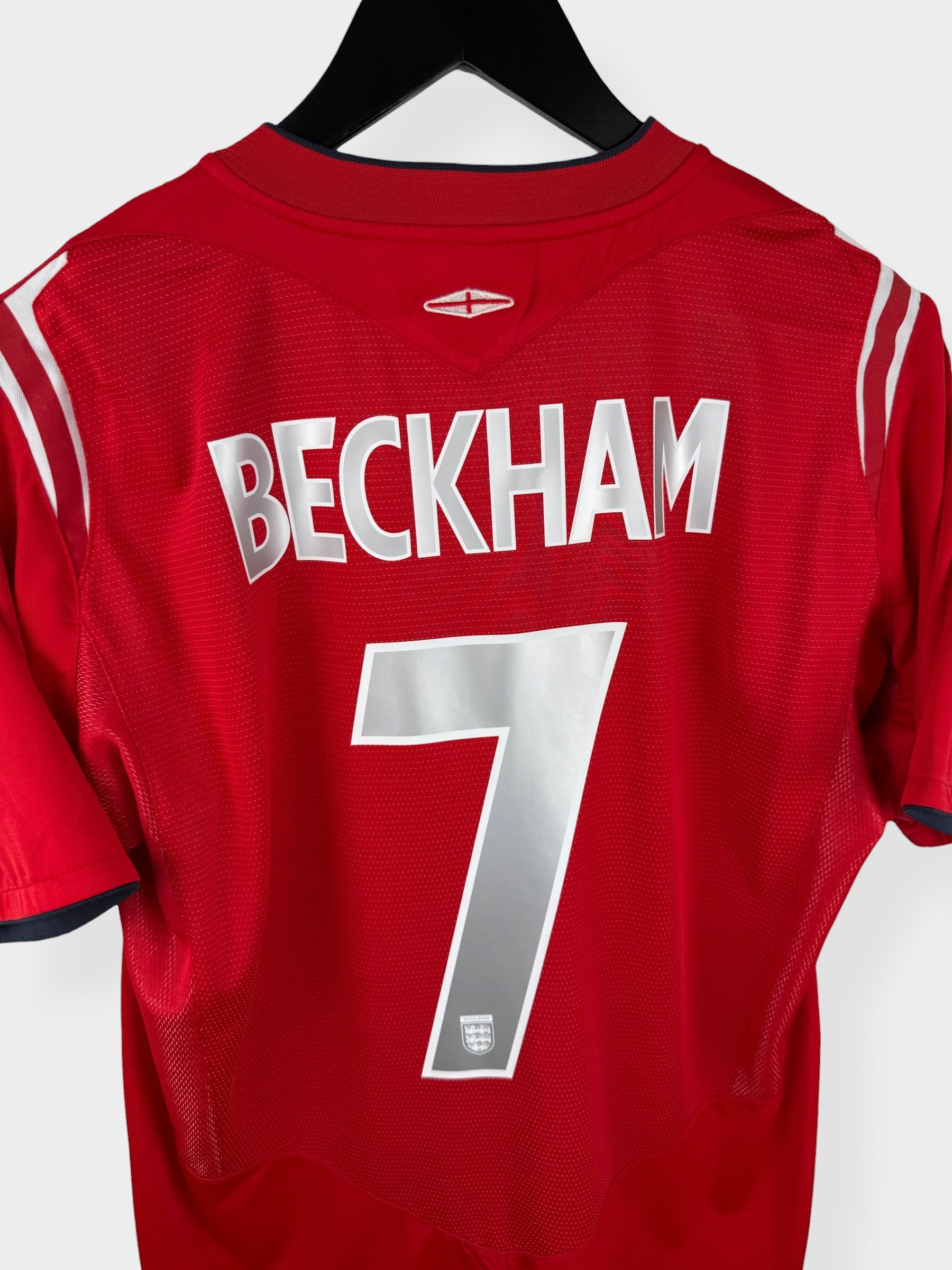 2004-06 ENGLAND AUSWÄRTSTRIKOT BECKHAM #7 M