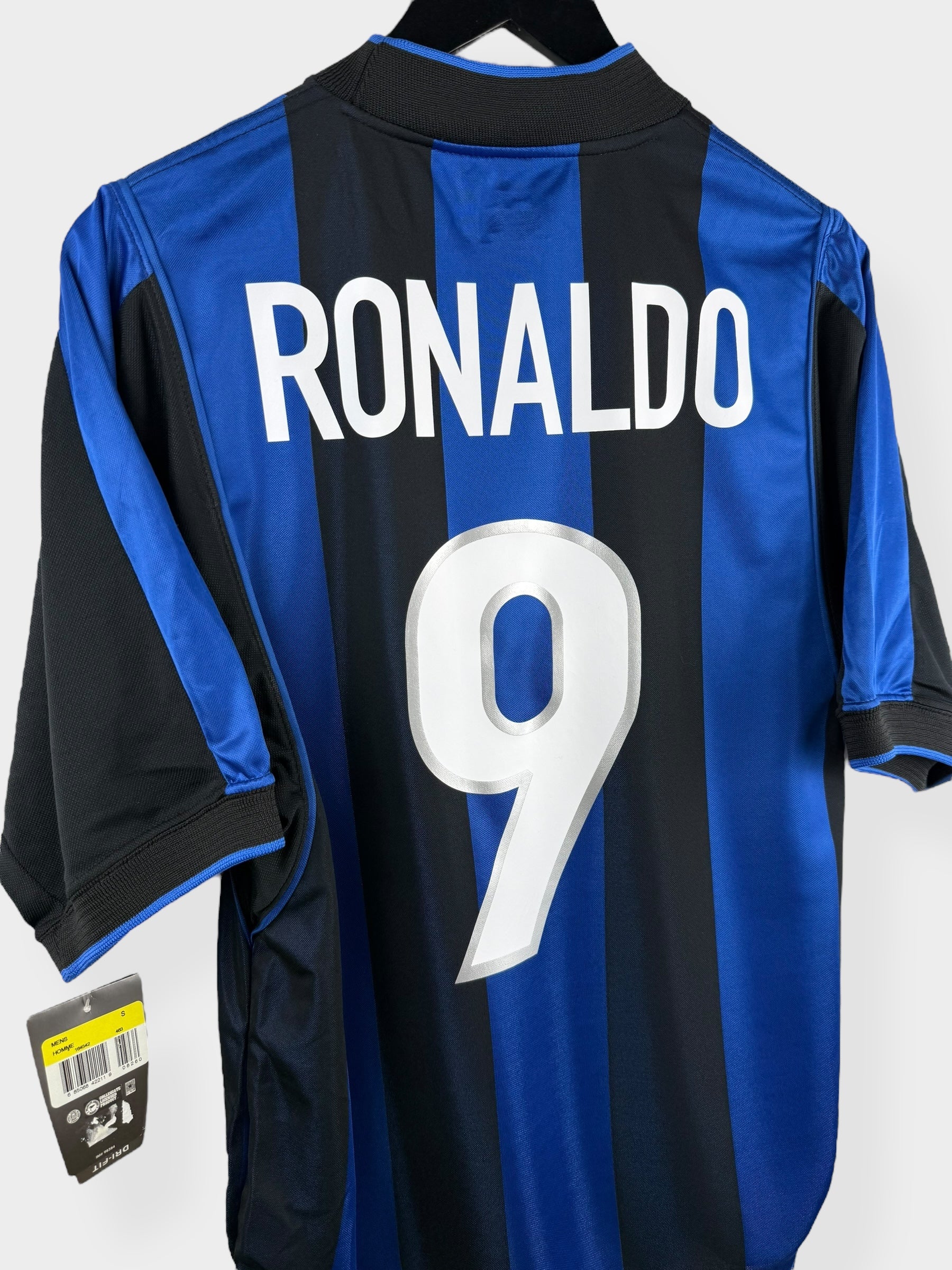 1999-00 INTER MILAN THUISSHIRT RONALDO #9 S