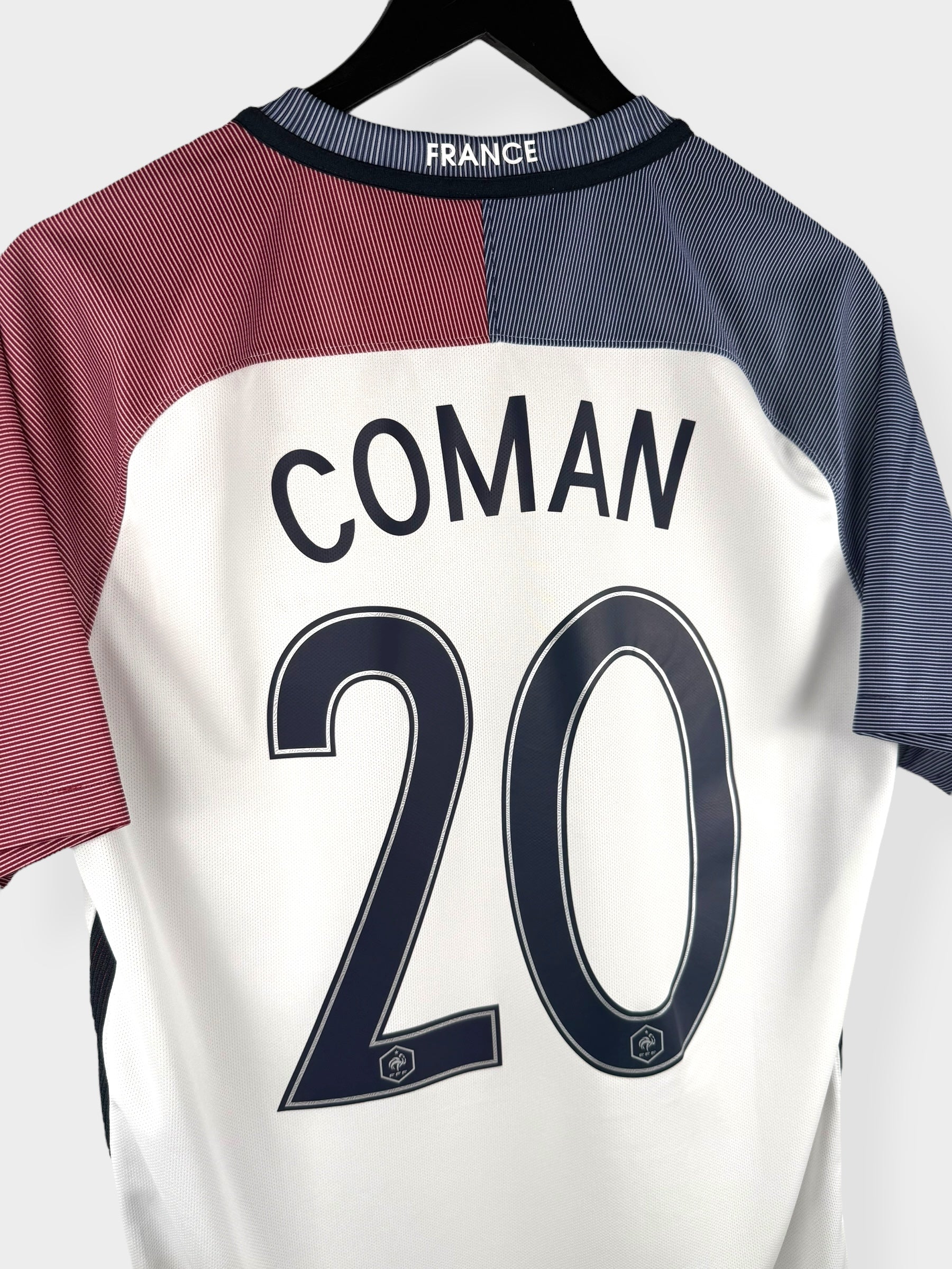 2016-17 FRANCE AWAY SHIRT COMAN #20 M