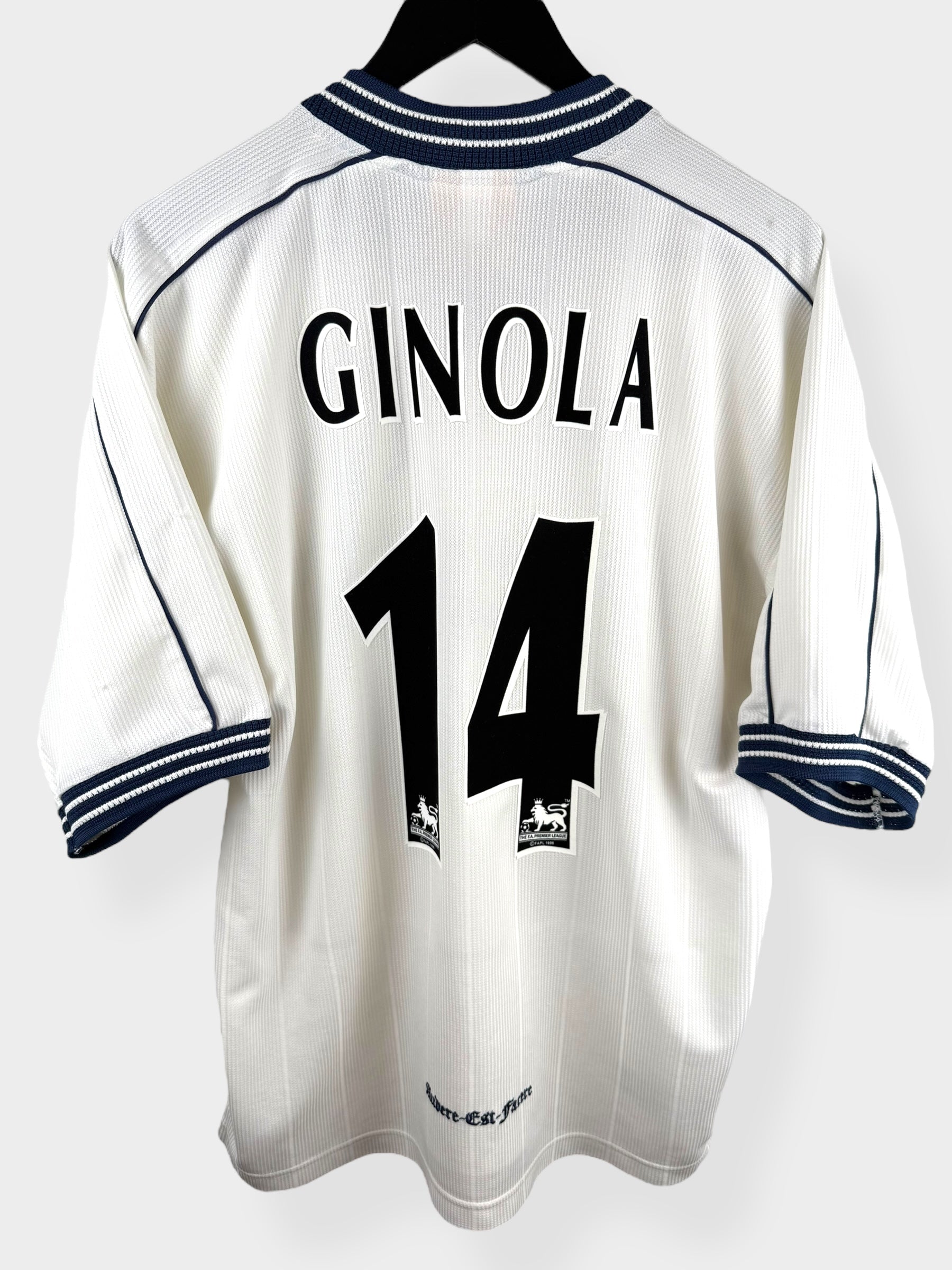 1997-99 TOTTENHAM HOTSPUR HEIMTRIKOT GINOLA #14 L