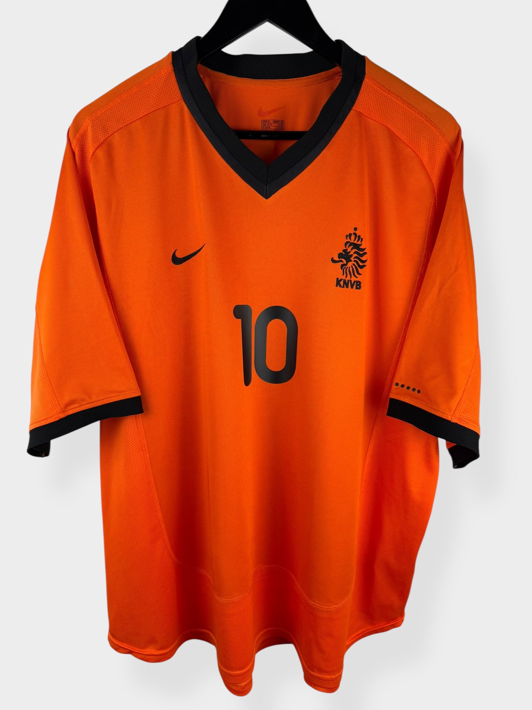 2000-02 NEDERLAND THUISSHIRT BERGKAMP #10 XL