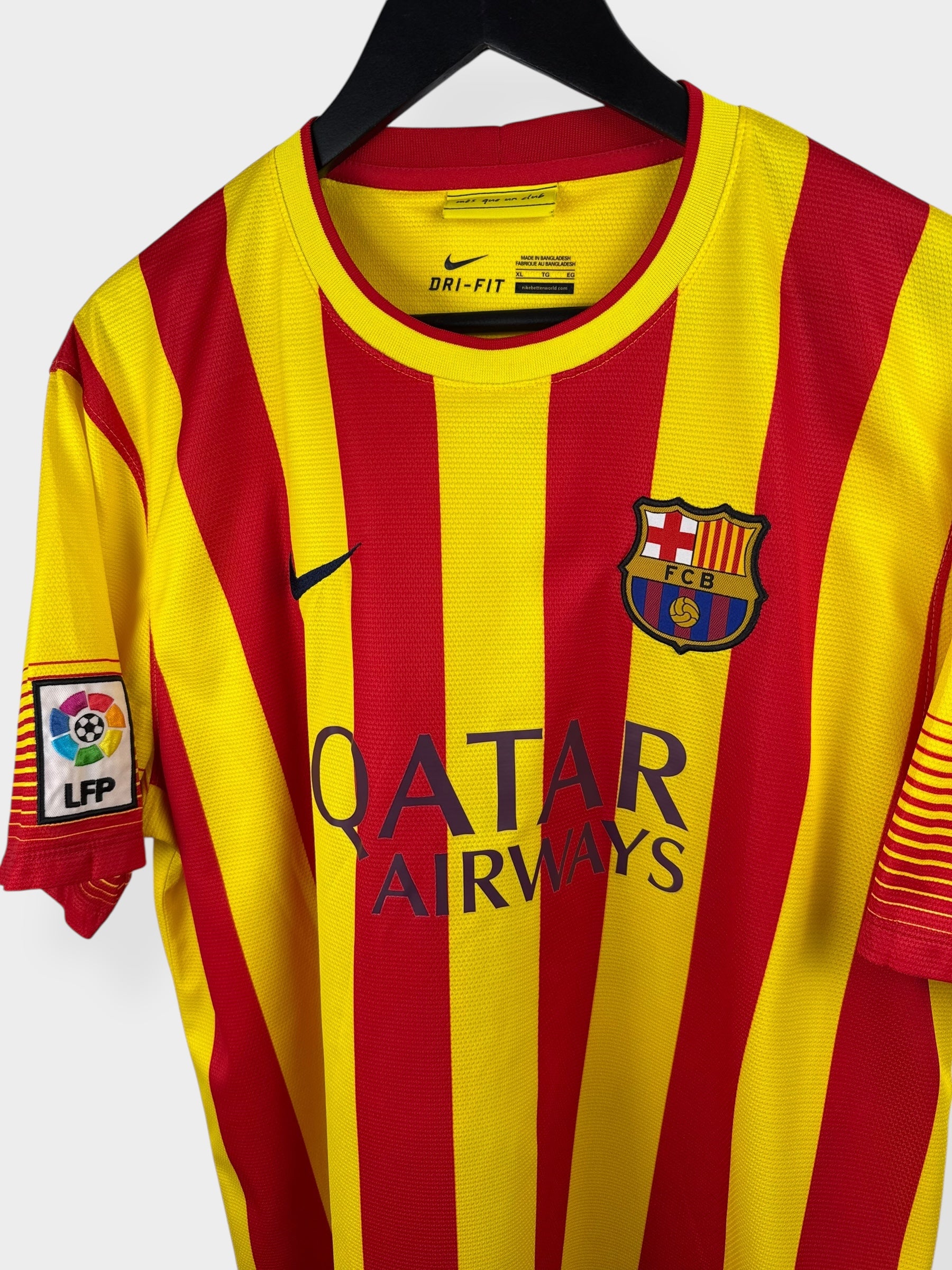 MAILLOT EXTÉRIEUR BARCELONE 2013-14 MESSI #10 XL