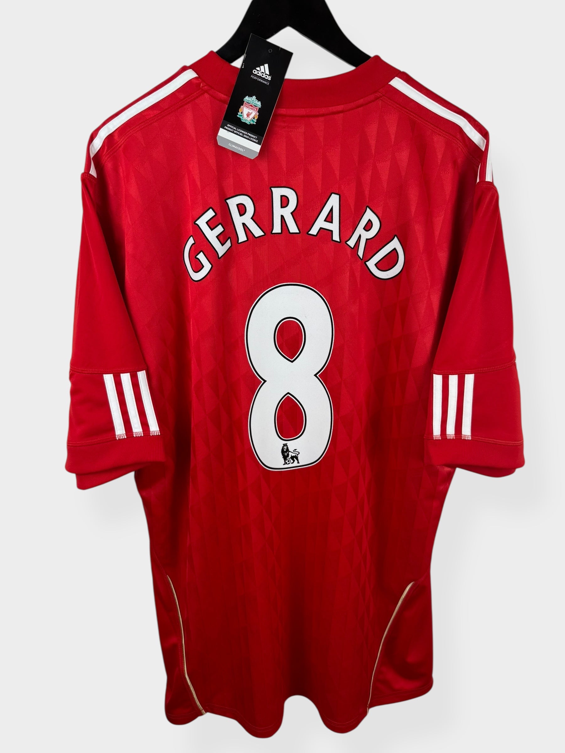 2011-12 LIVERPOOL HOME SHIRT GERRARD #8 XXL - Authentic Football Club