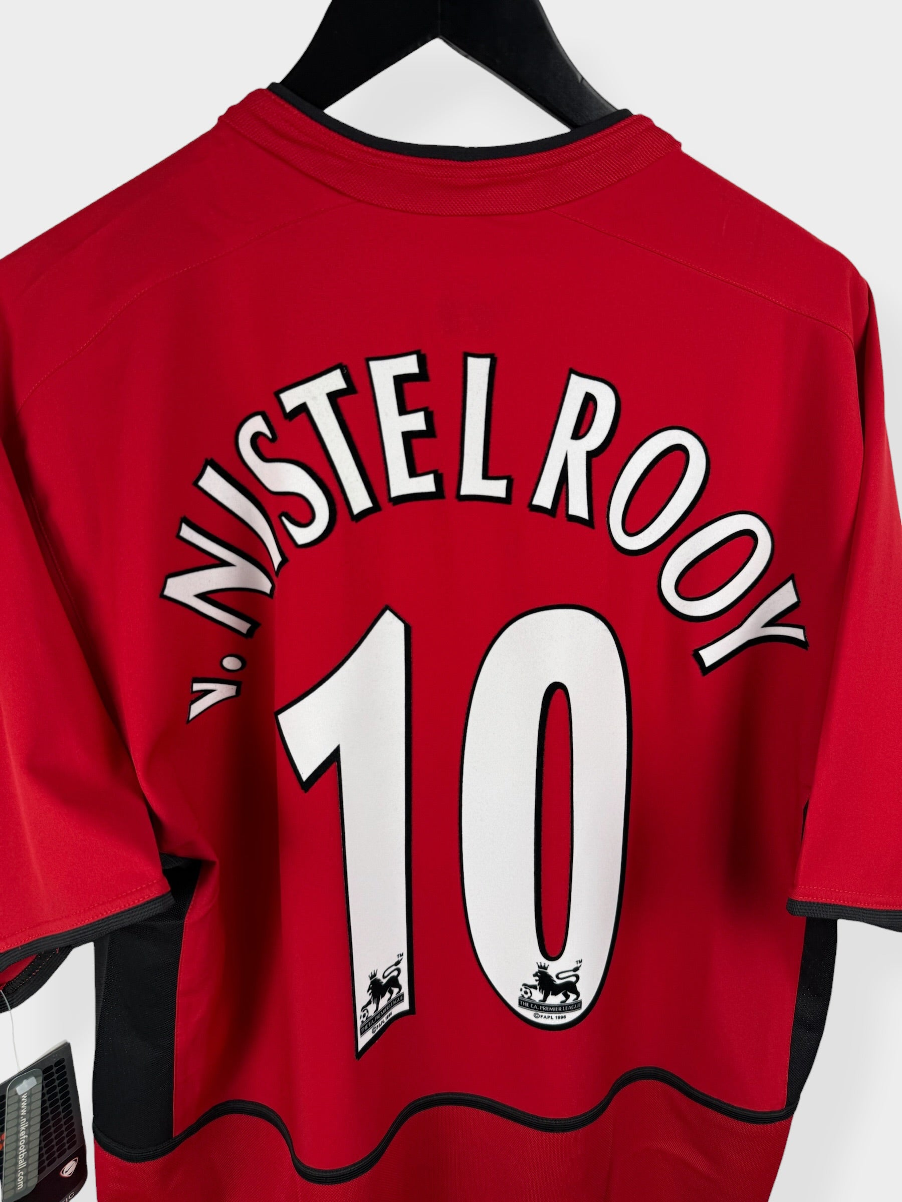 2002-04 MANCHESTER UNITED HEIMTRIKOT V. NISTELROOY #10 L