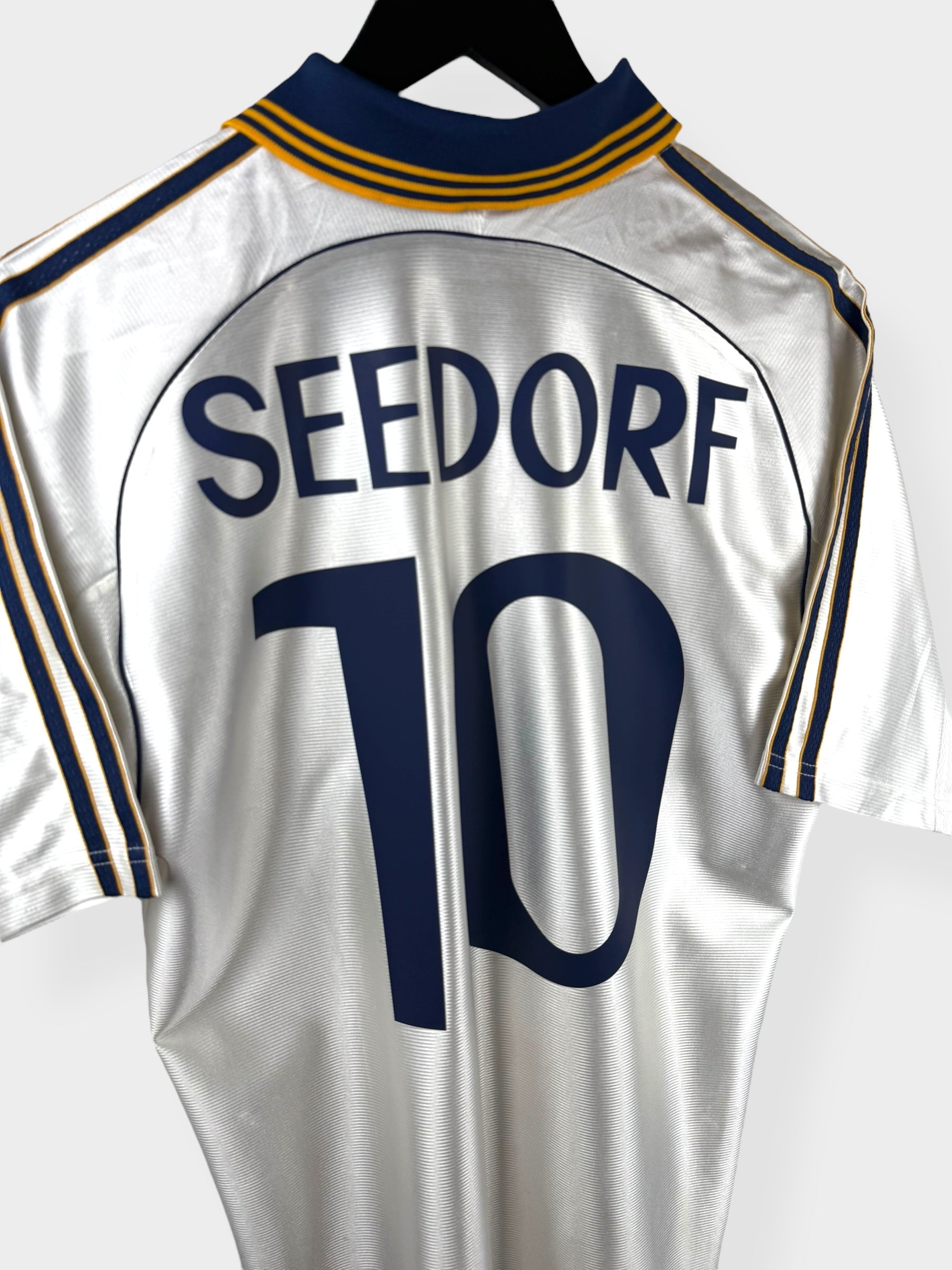 1998-00 REAL MADRID HOME SHIRT SEEDORF #10 S