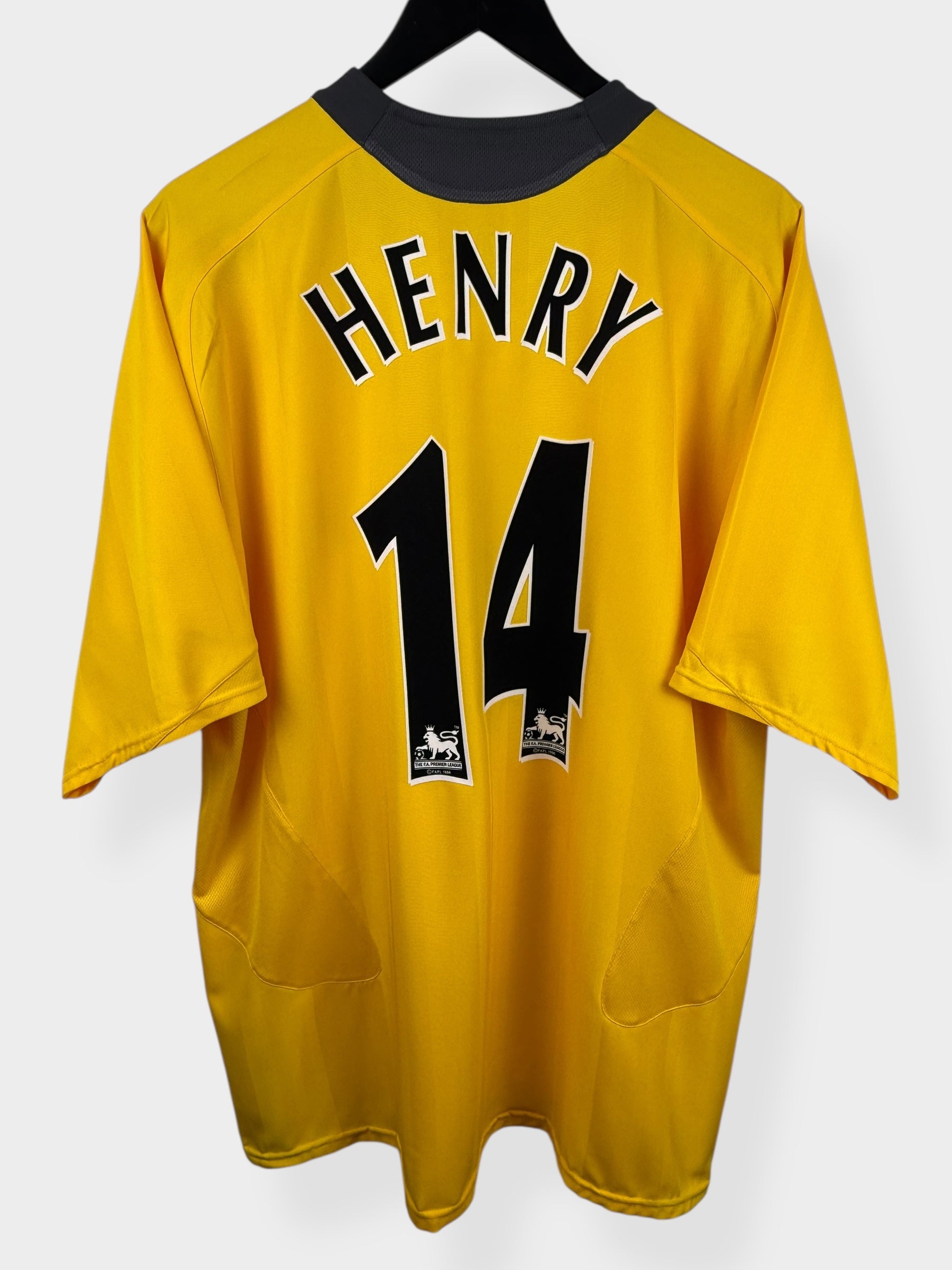 2005-06 ARSENAL AWAY SHIRT HENRY #14 XL
