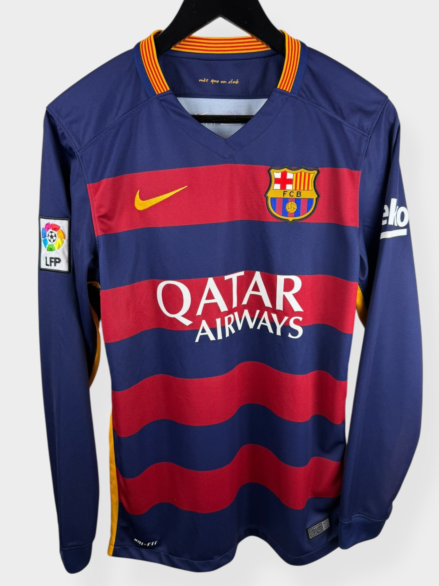 2015-16 HOME SHIRT BARCELONA NEYMAR JR #11 S LS