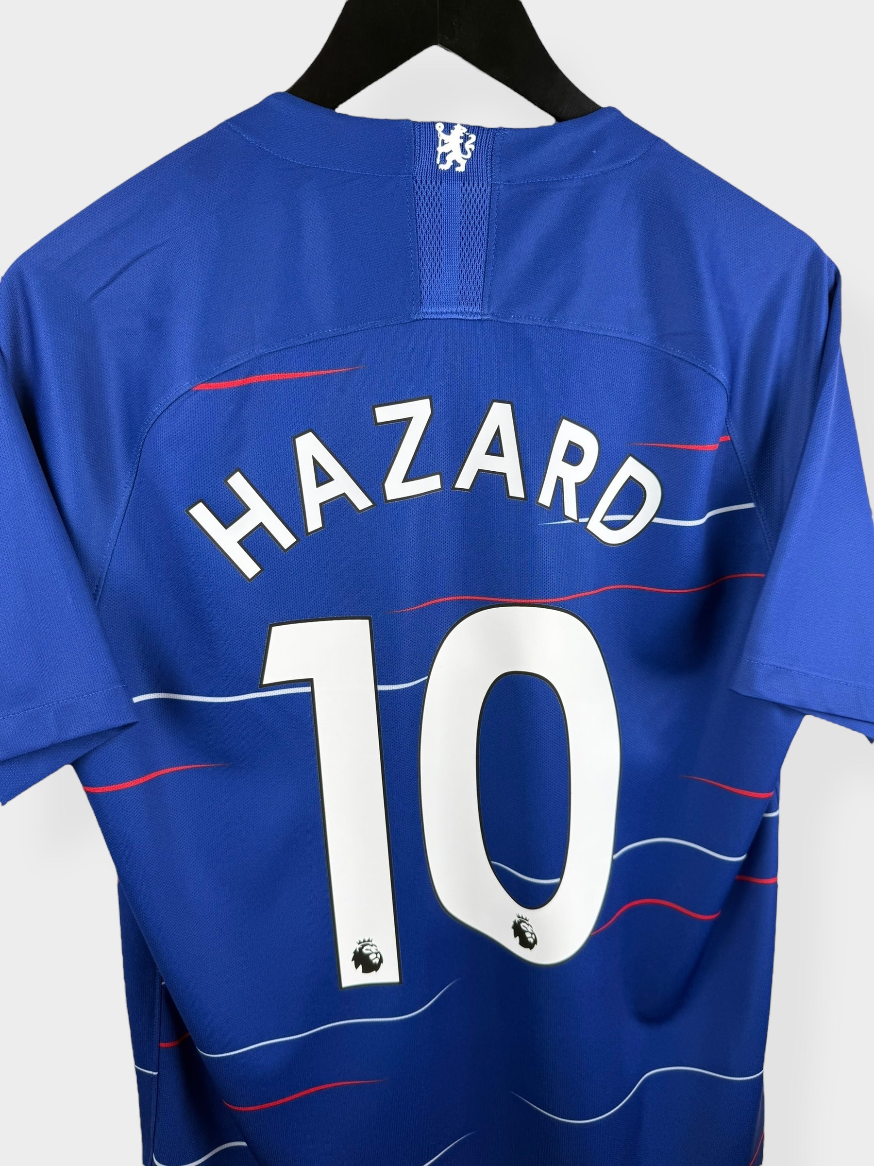 2018-19 CHELSEA HOME SHIRT HAZARD #10 M - Authentic Football Club