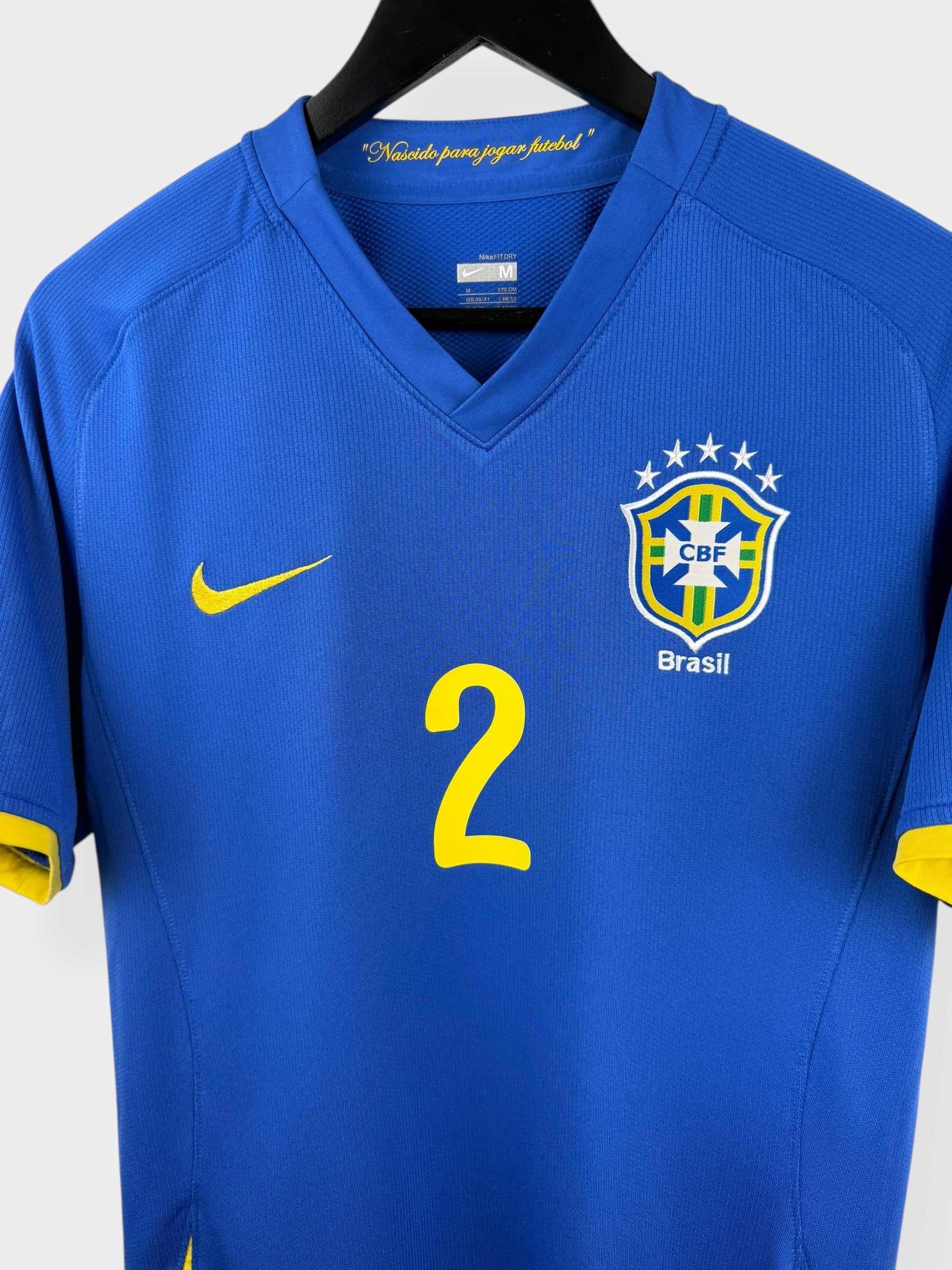 2008-10 BRAZIL AWAY SHIRT MAICON #2 M