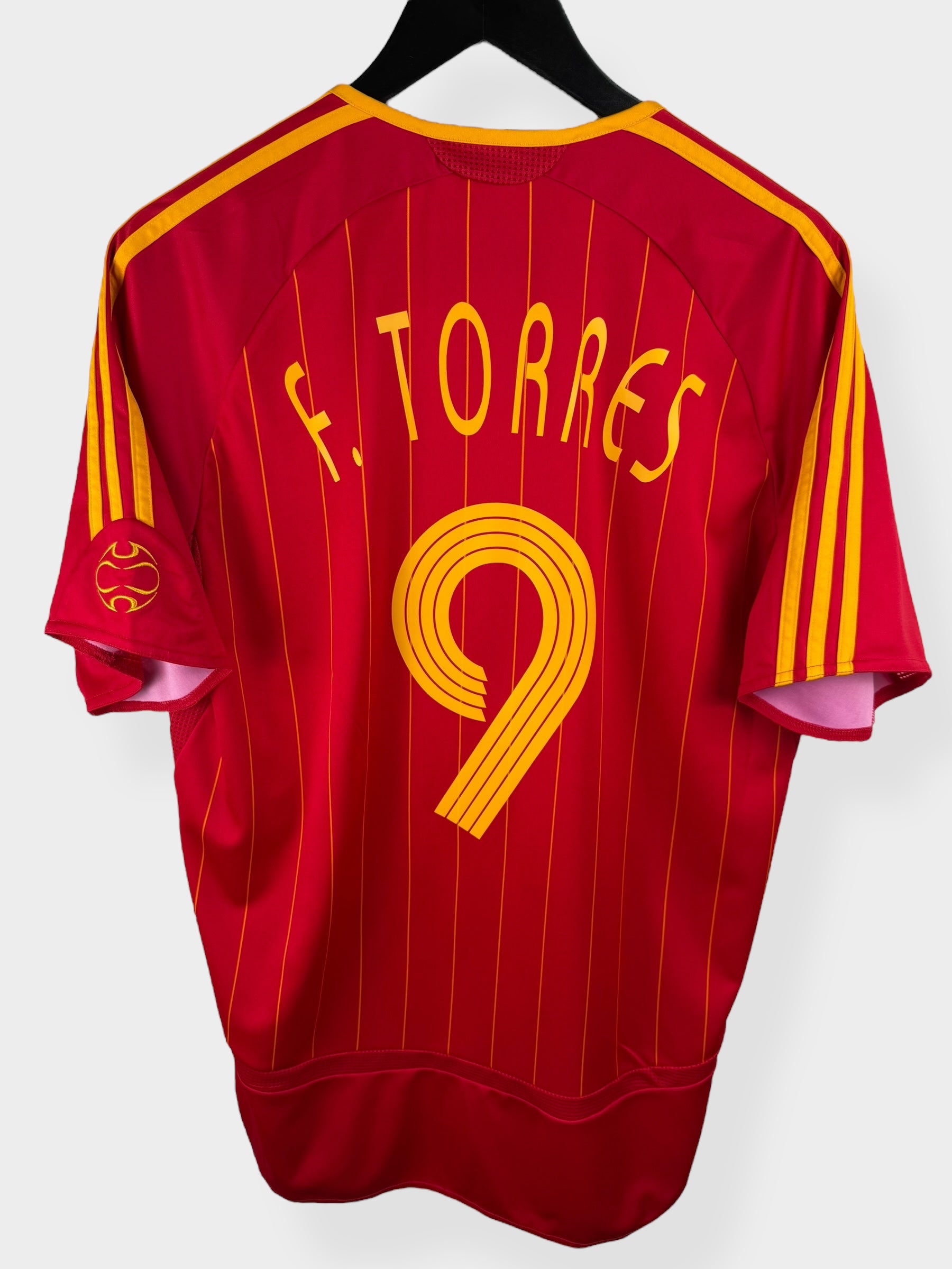 2006-08 SPAIN HOME SHIRT TORRES #9 M - Authentic Football Club