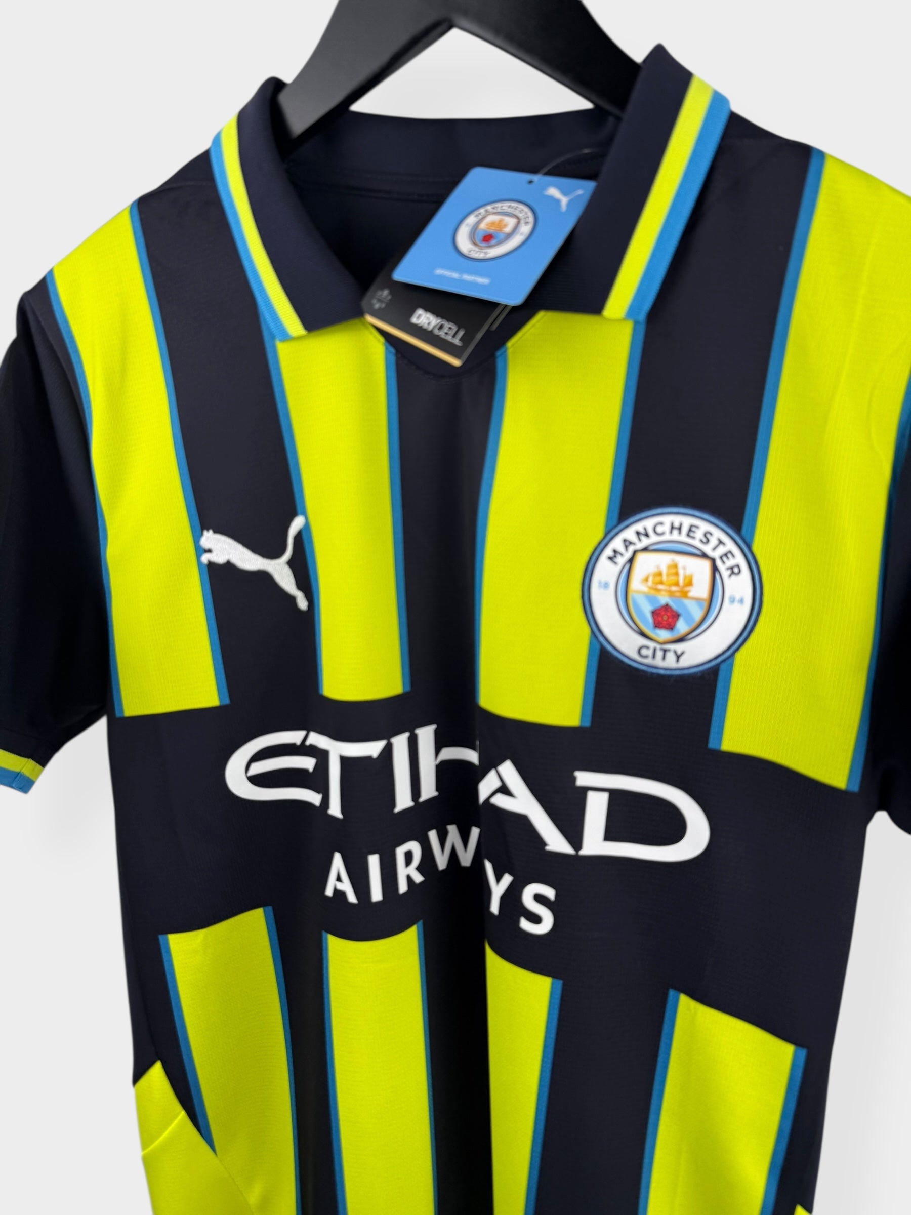 2024-25 MANCHESTER CITY DERDE SHIRT DE BRUYNE 17 #S