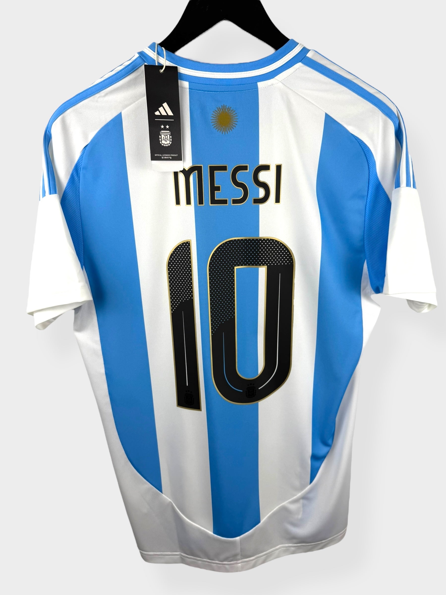 2023-24 ARGENTINA HOME SHIRT MESSI #10 M - Authentic Football Club