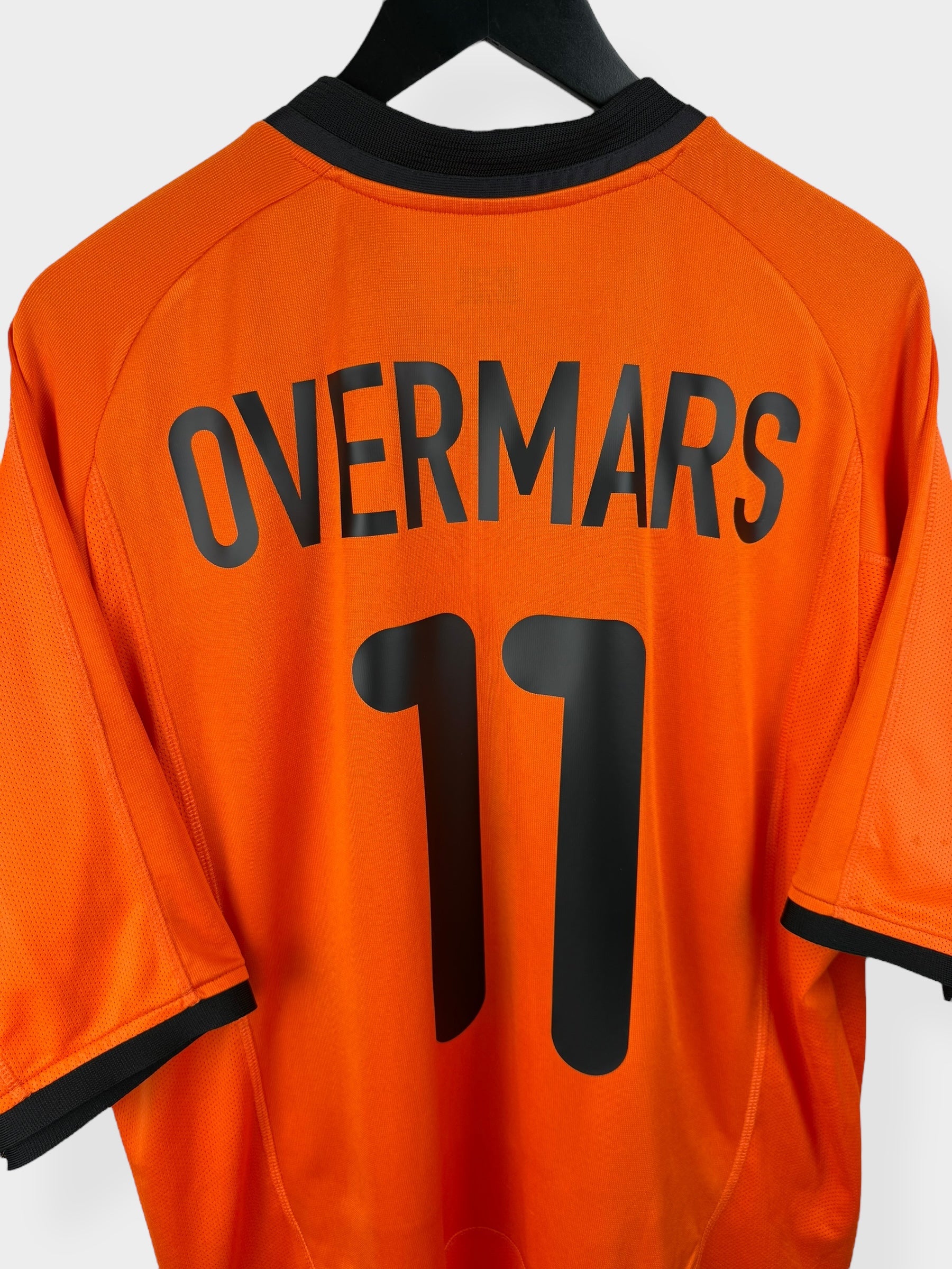 2000-02 NETHERLANDS HOME SHIRT OVERMARS #11 XL