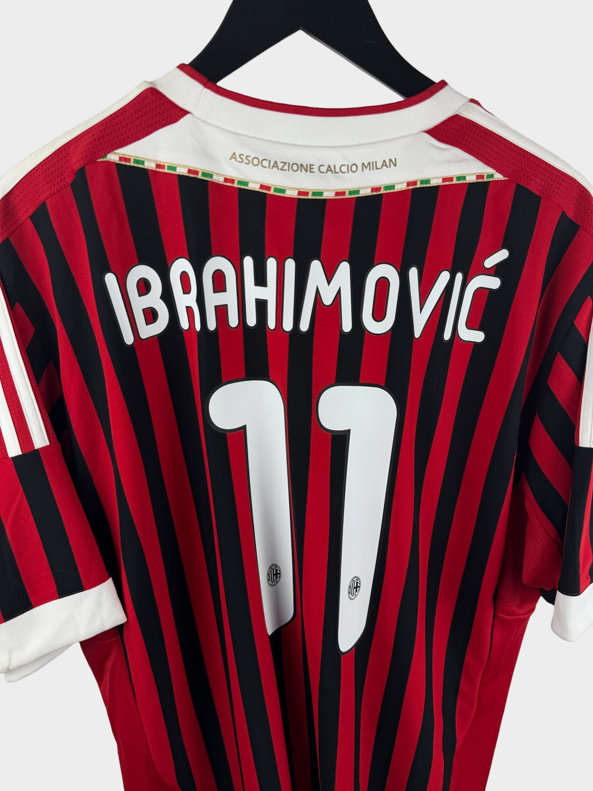 2011-12 AC MILAN HEIMTRIKOT IBRAHIMOVIC #11 XXL