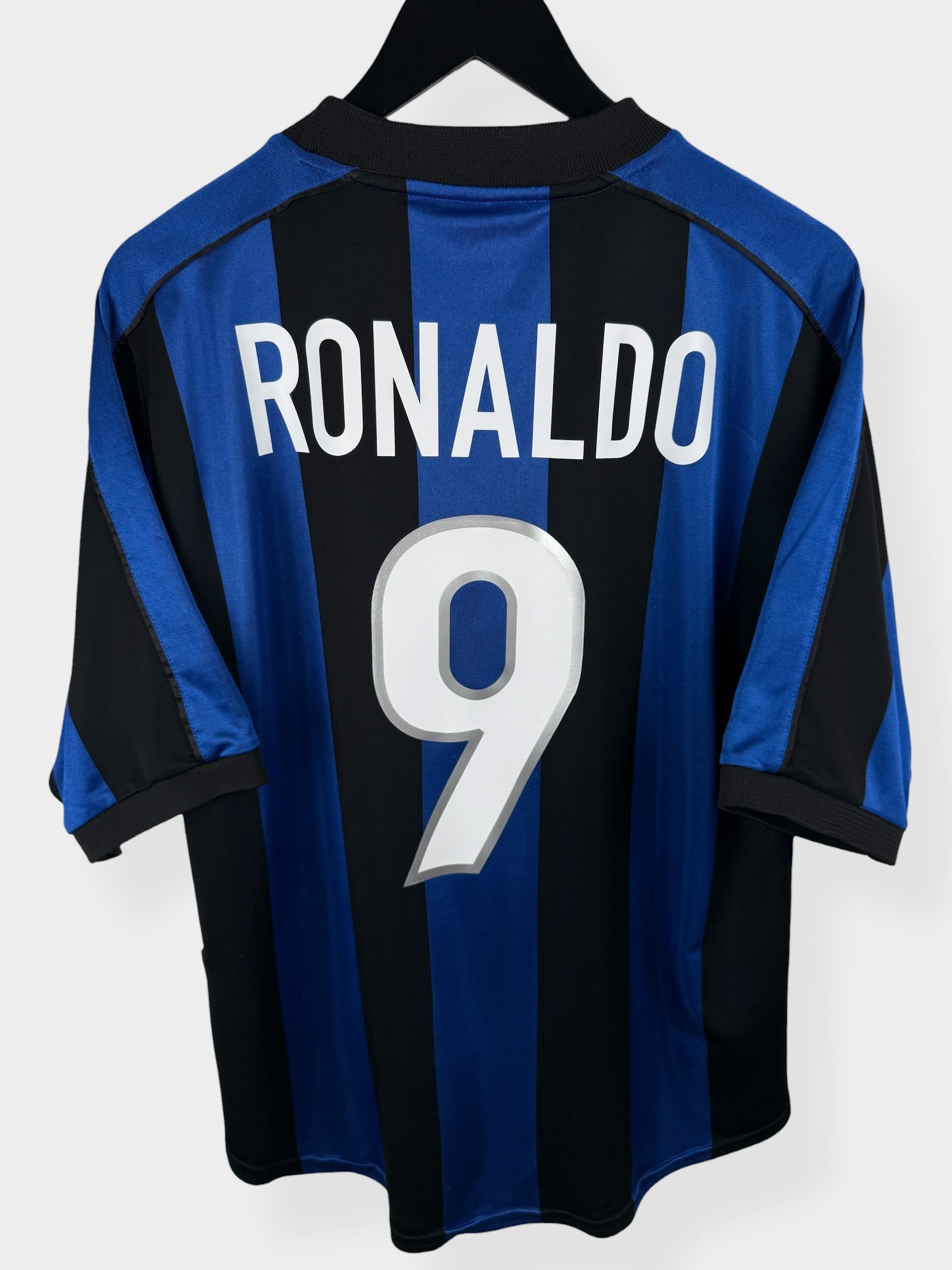 MAILLOT DOMICILE INTER MILAN 1999-00 RONALDO #9 M