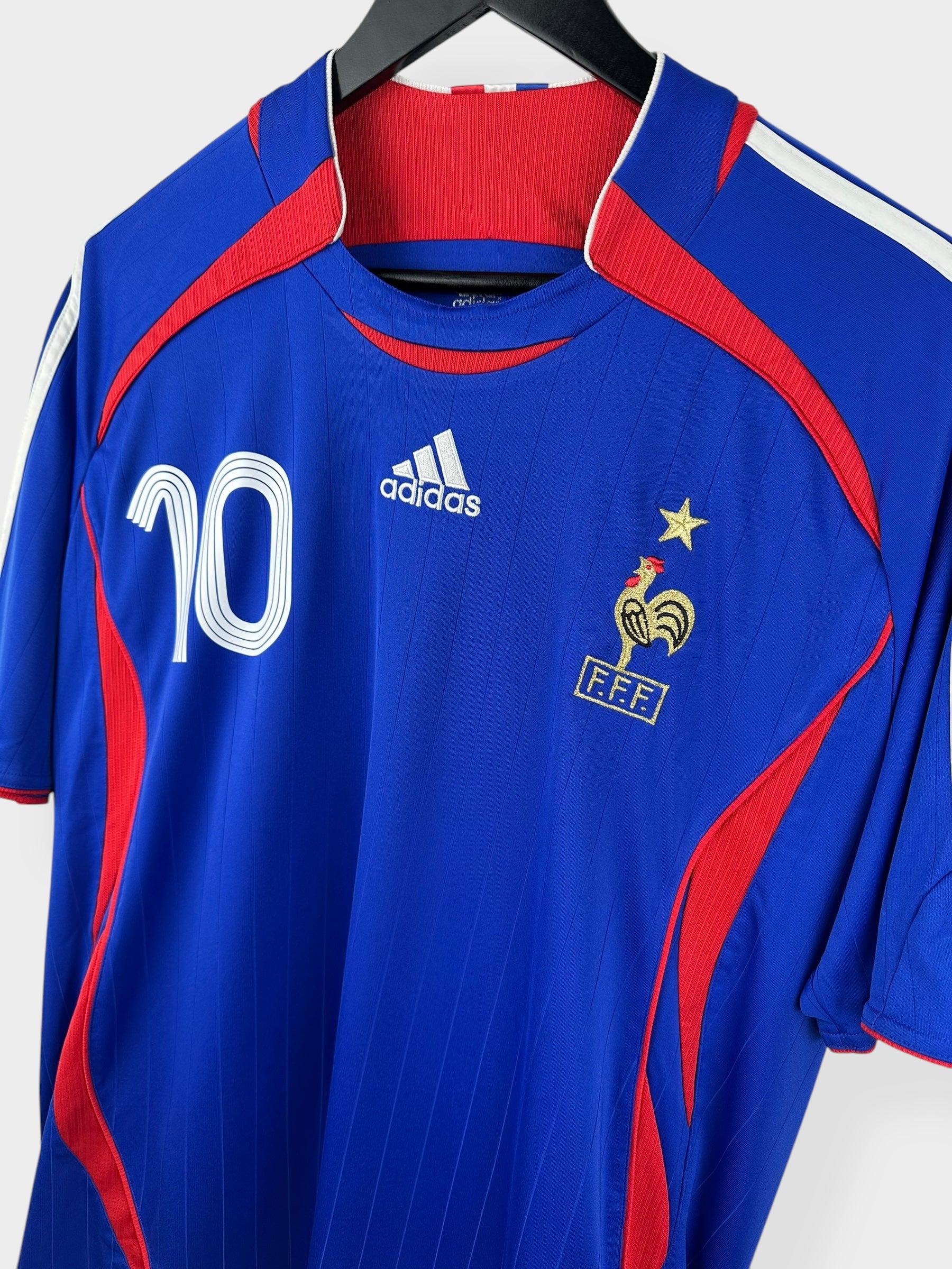 2006-07 FRANCE HOME SHIRT ZIDANE #10 L
