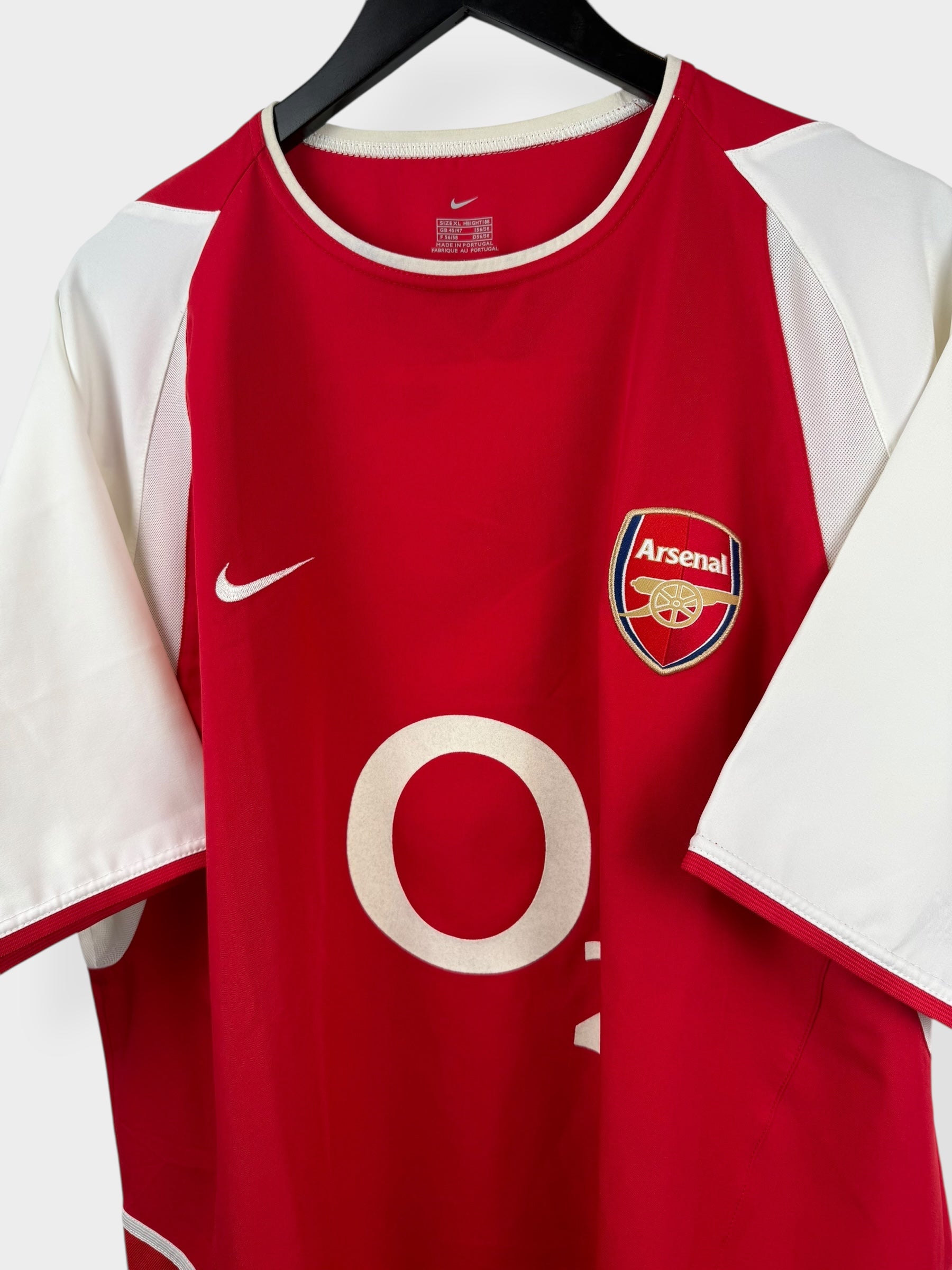 2002-04 ARSENAL HOME SHIRT HENRY #14 XL