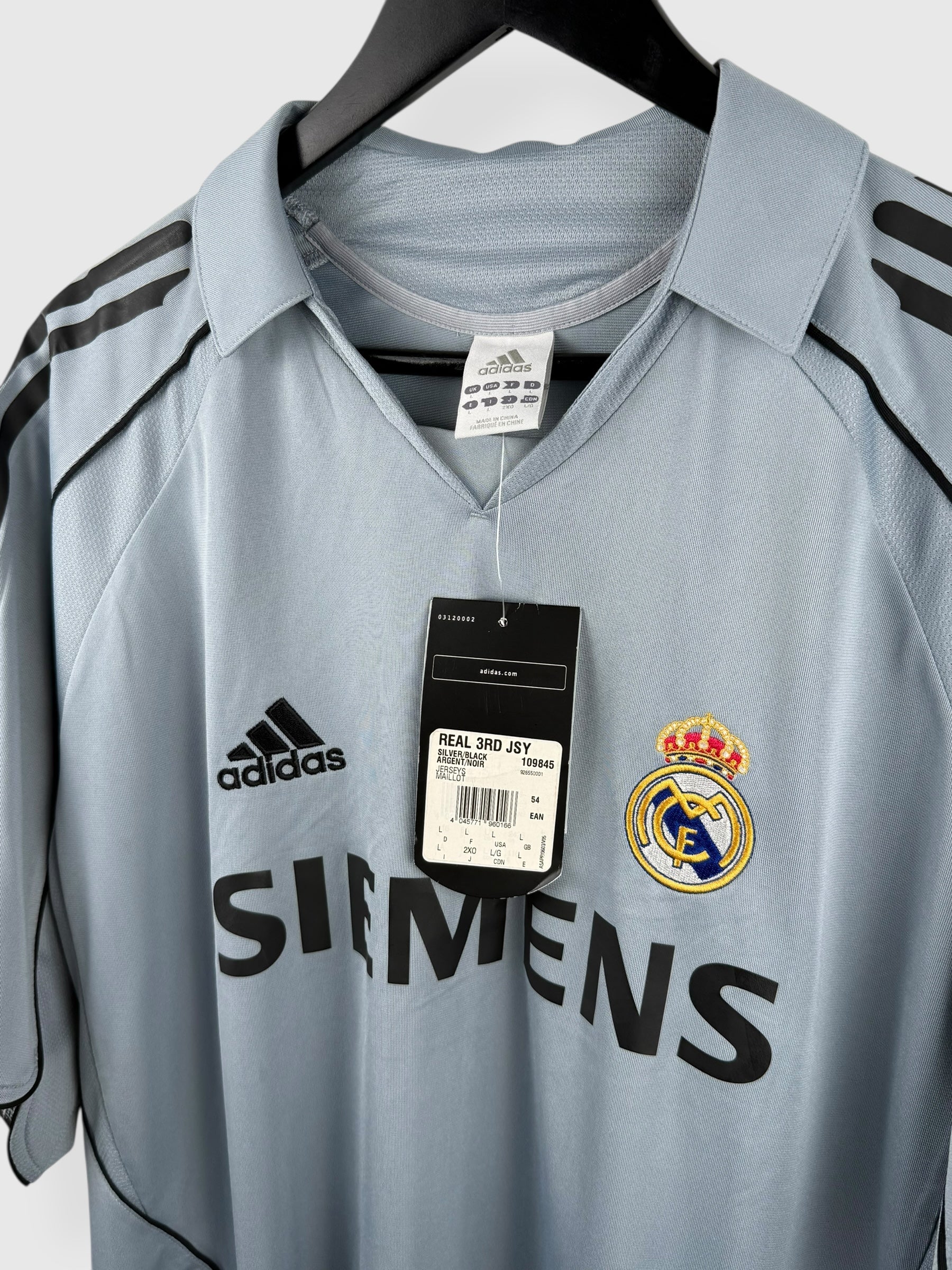 2005-06 REAL MADRID DERDE SHIRT BECKHAM #23 L