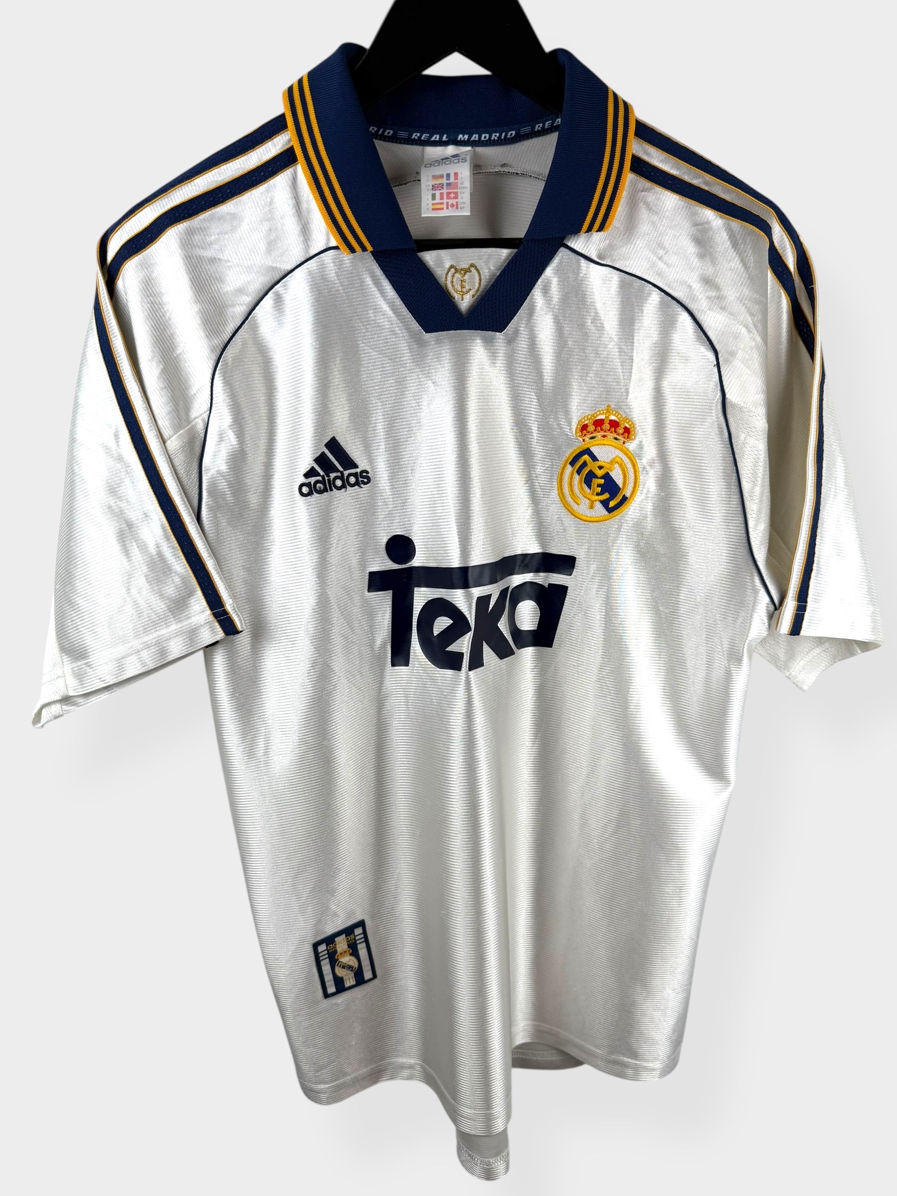 1998-00 REAL MADRID HOME SHIRT SEEDORF #10 S