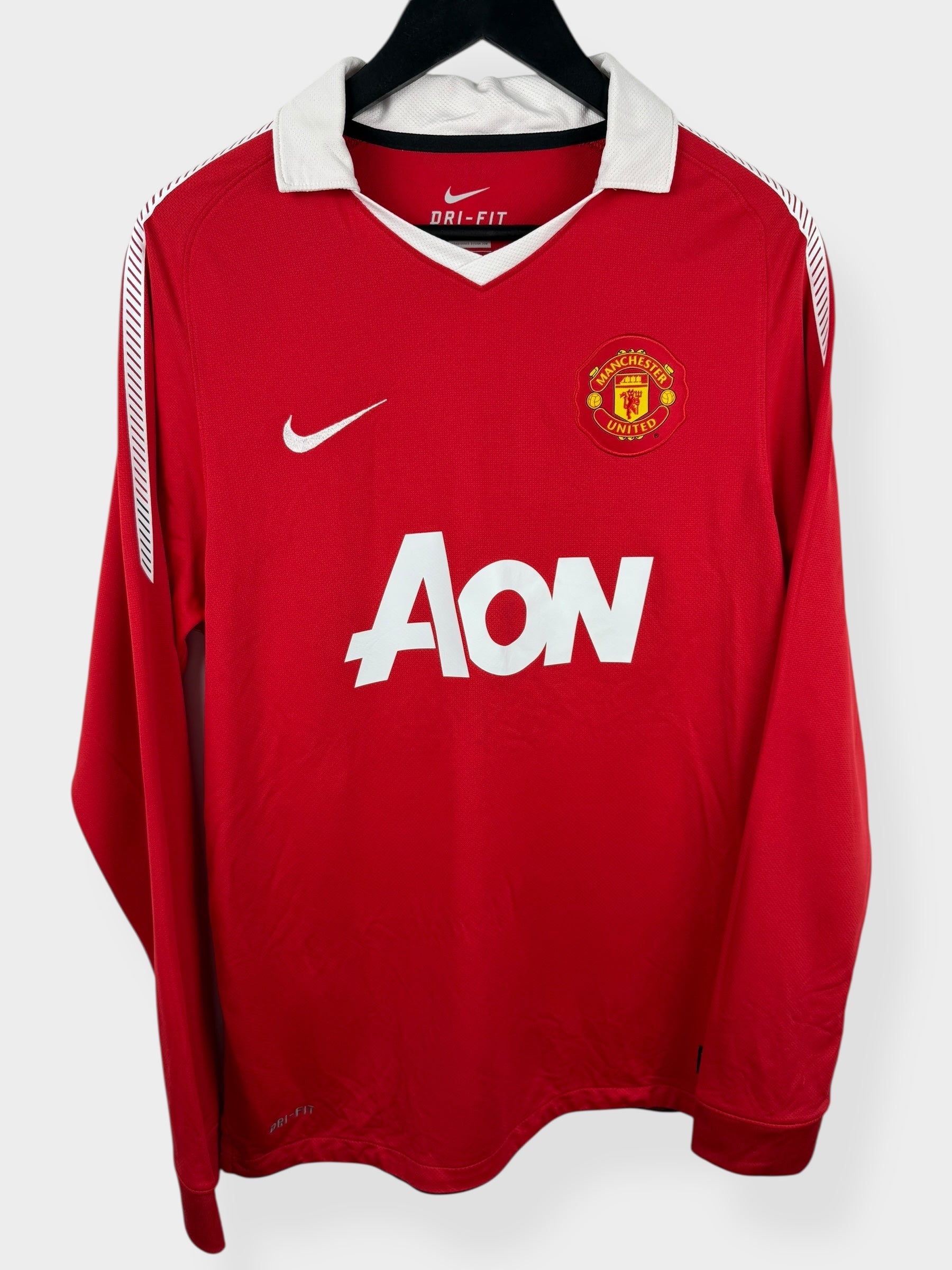 2010-11 MANCHESTER UNITED THUISSHIRT LS NANI #17 M