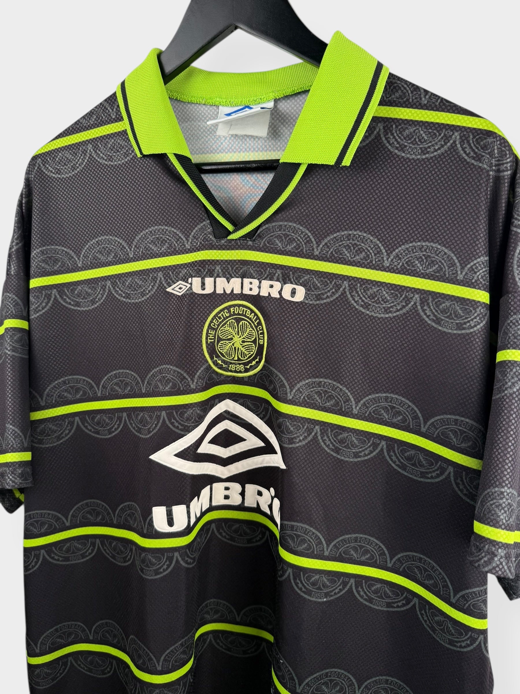 1998-99 CELTIC UITSHIRT XL