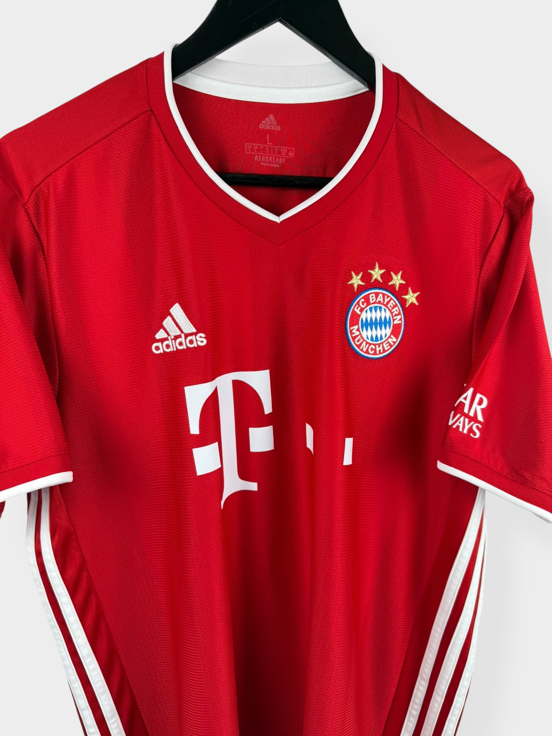 2020-21 BAYERN MUNICH HOME SHIRT L - Authentic Football Club