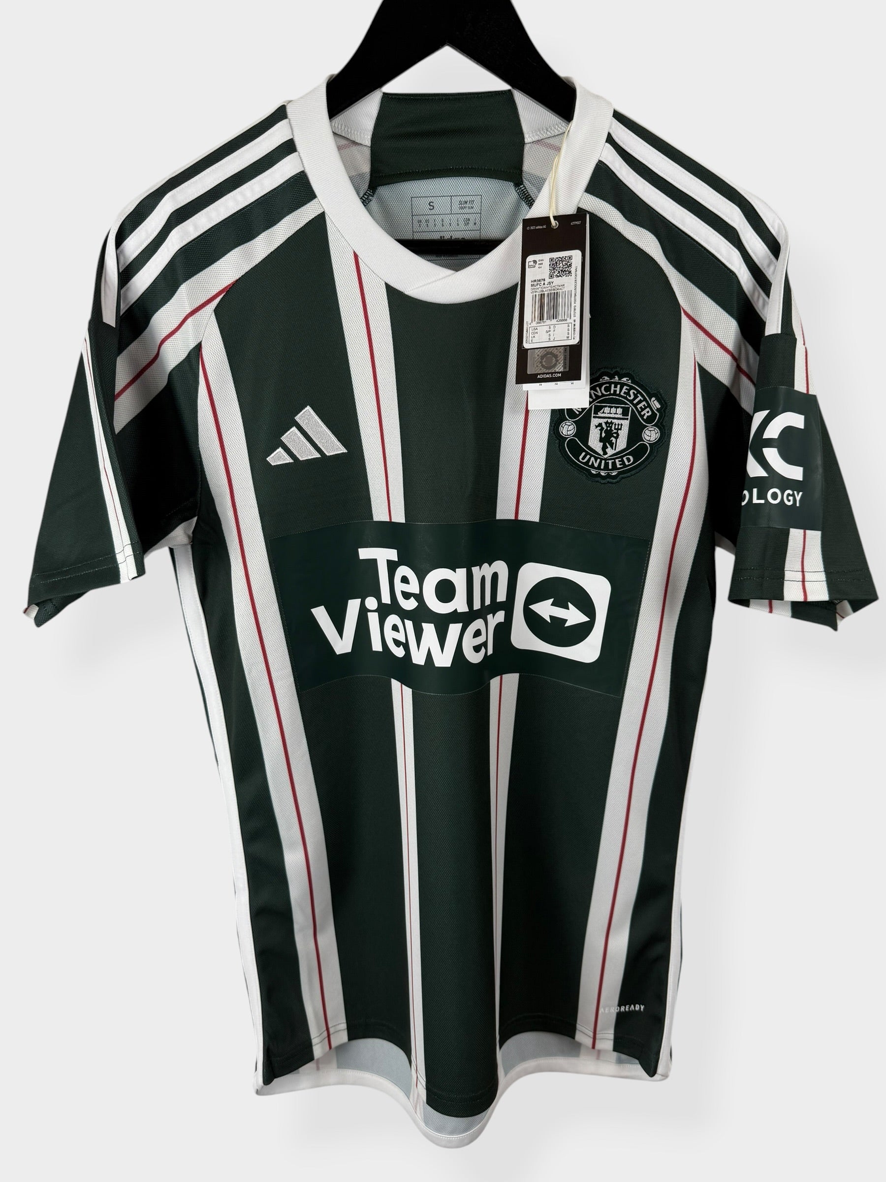 2023-24 MANCHESTER UNITED AWAY SHIRT MAINOO #37 S