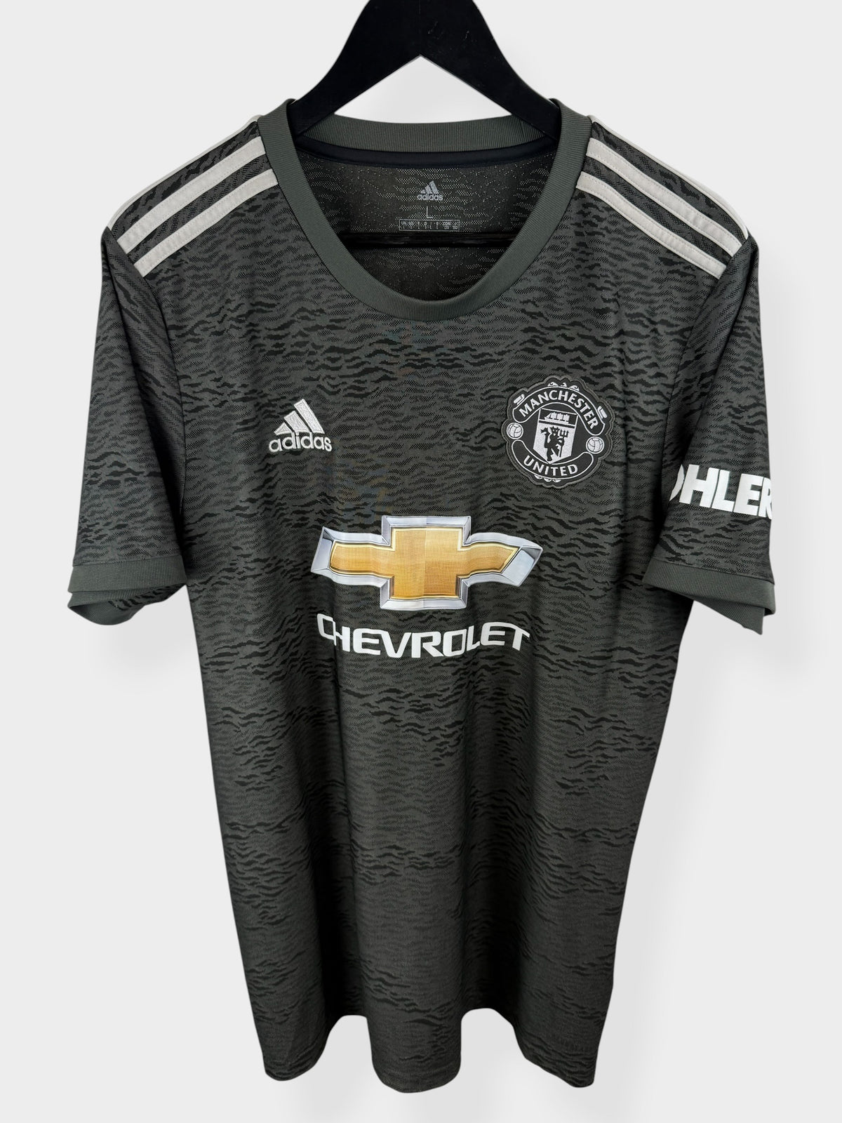MAILLOT EXTÉRIEUR DE MANCHESTER UNITED 2020-21 POGBA N°6 L