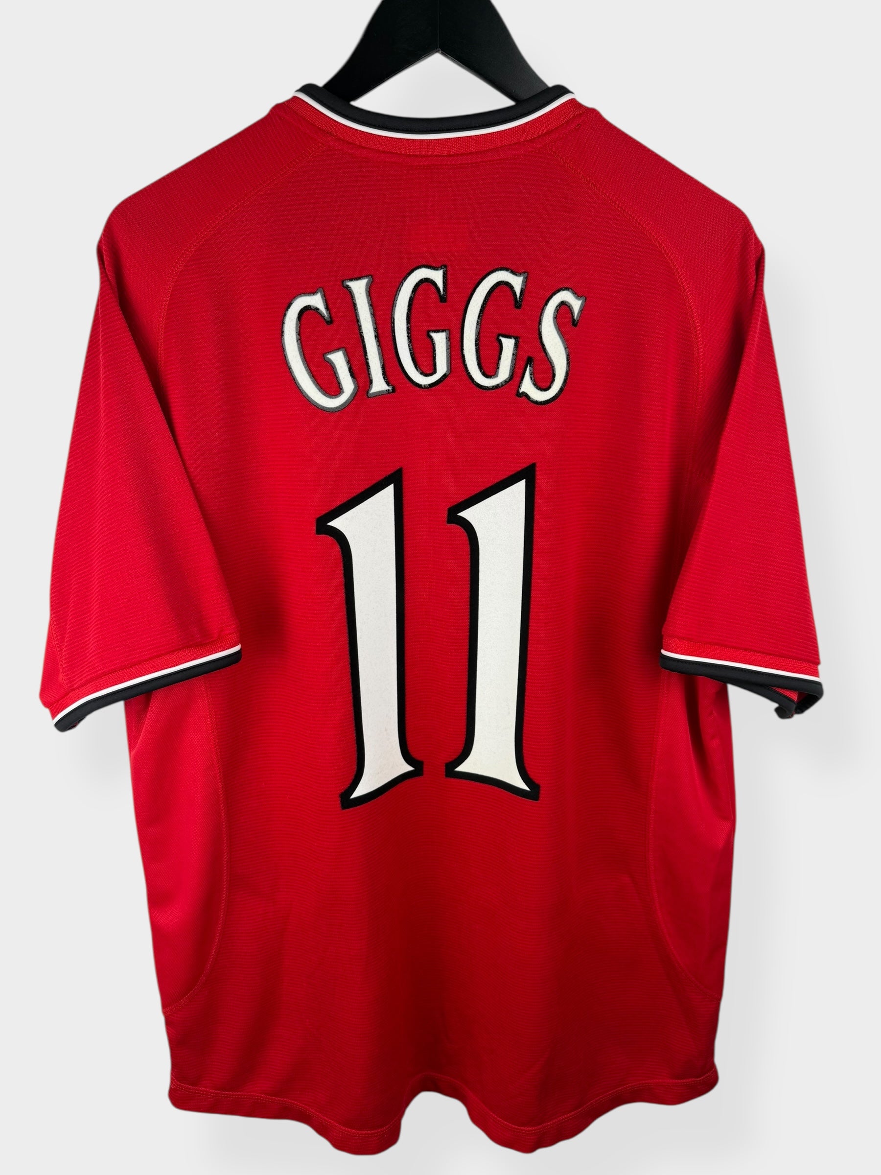 2000-2002 MANCHESTER UNITED HOME SHIRT GIGGS #11 L