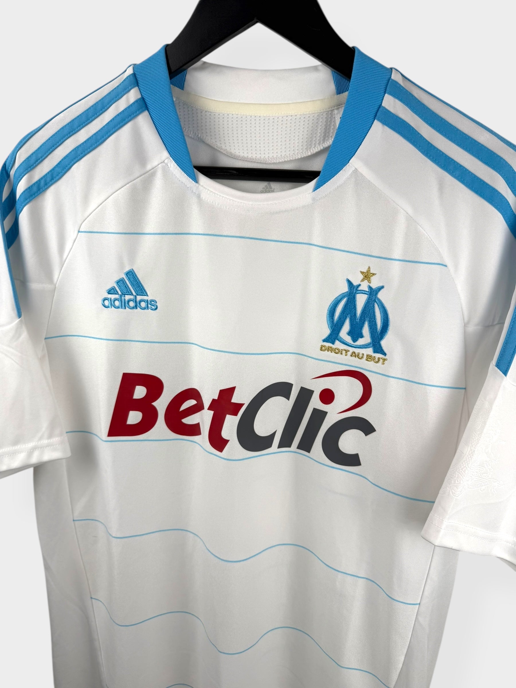 2010-11 OLYMPIQUE MARSEILLE THIRD SHIRT L - Authentic Football Club