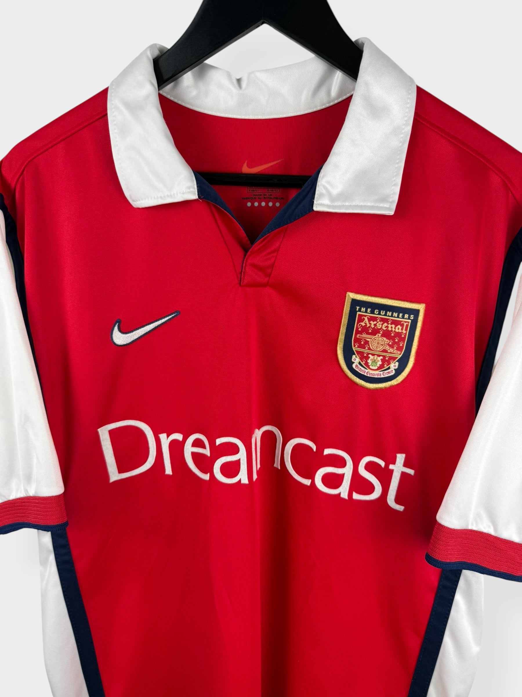 1999-00 ARSENAL AWAY SHIRT HENRY #14 M - Authentic Football Club