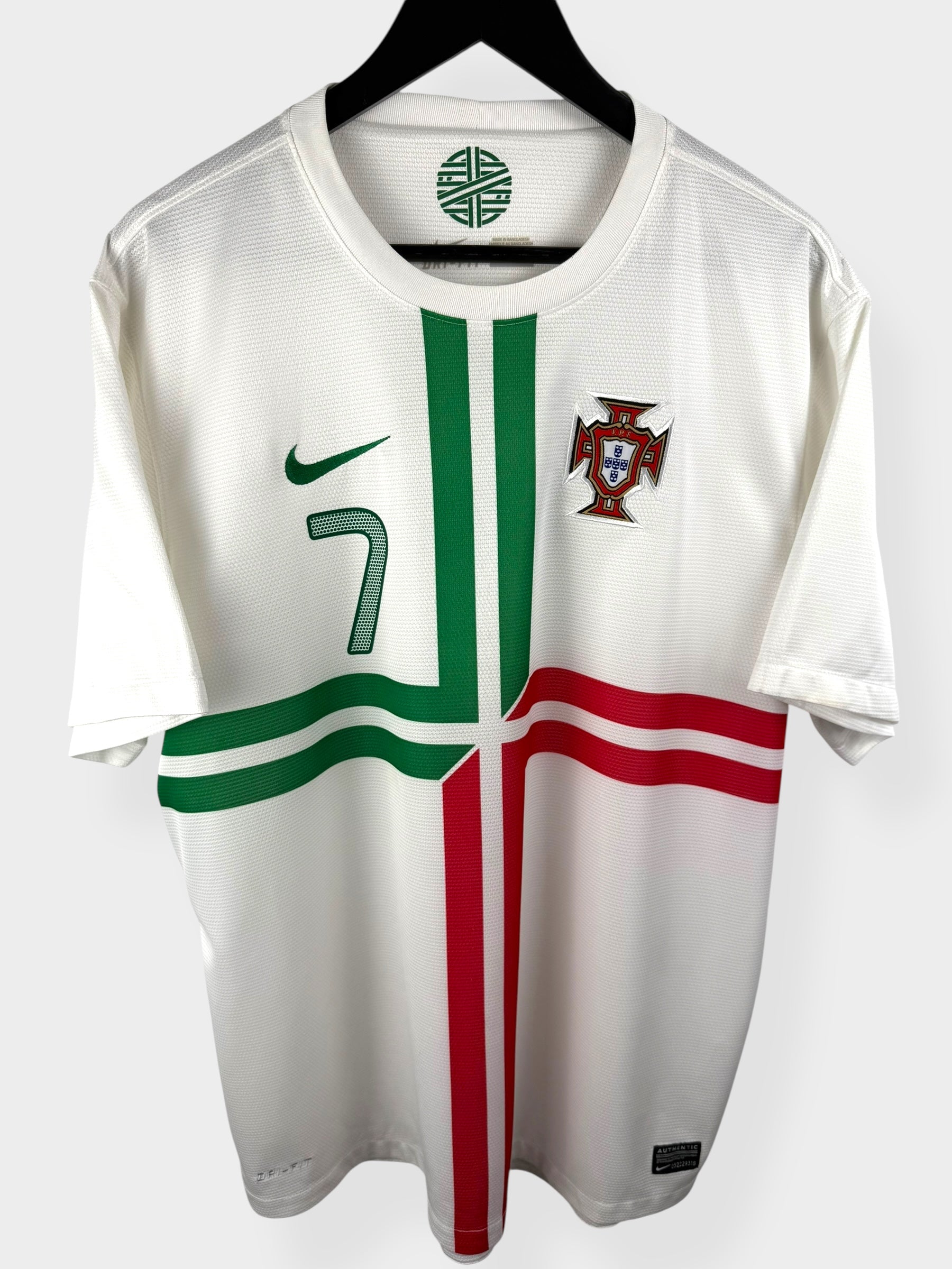 2012-13 PORTUGAL AWAY SHIRT RONALDO #7 XL - Authentic Football Club