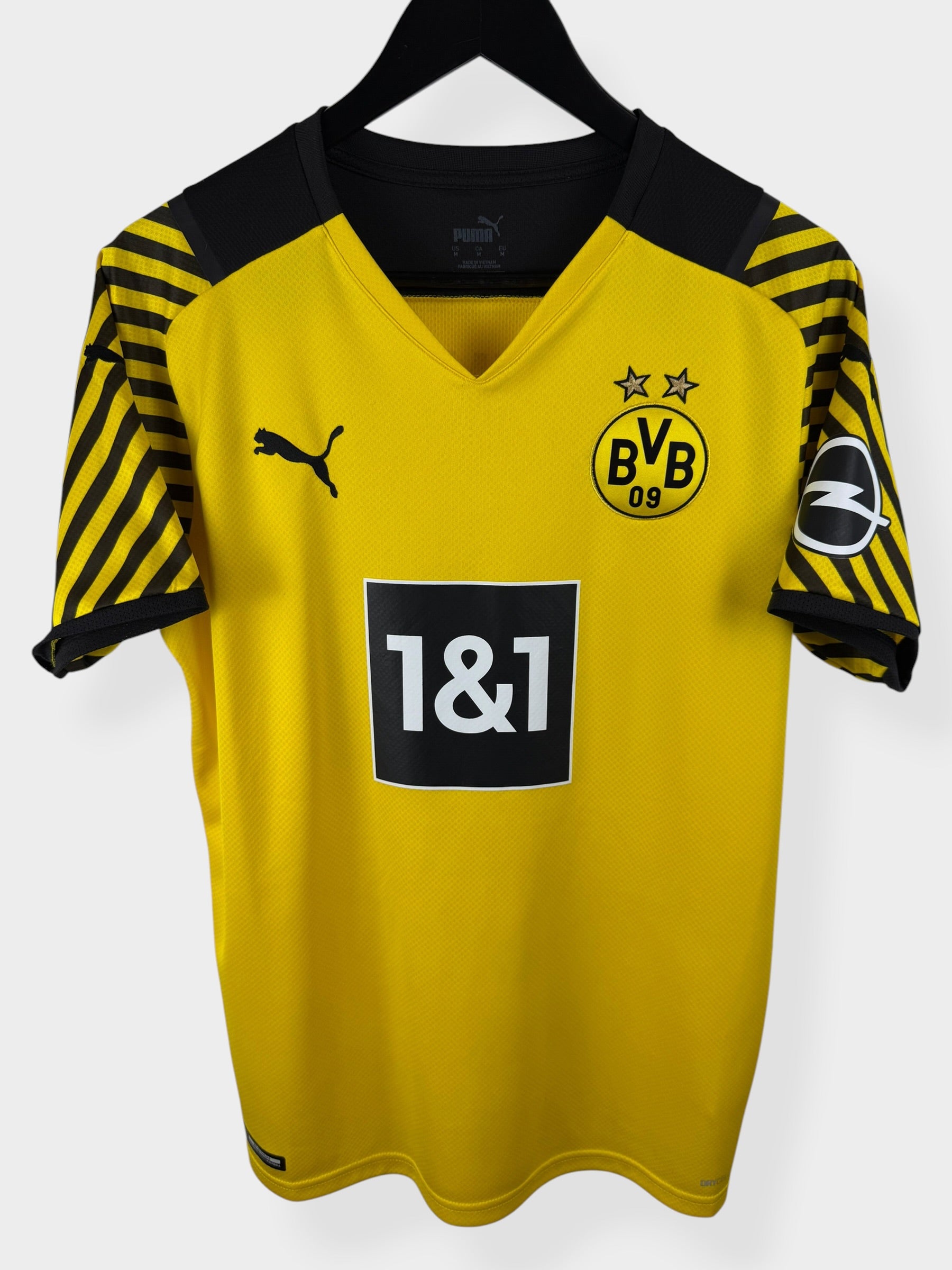 2021-22 BORUSSIA DORTMUND HOME SHIRT HAALAND #9 M