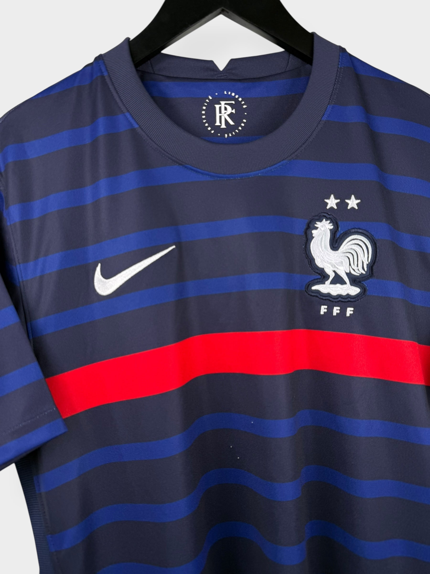 2020-21 FRANCE HOME SHIRT S - Authentic Football Club