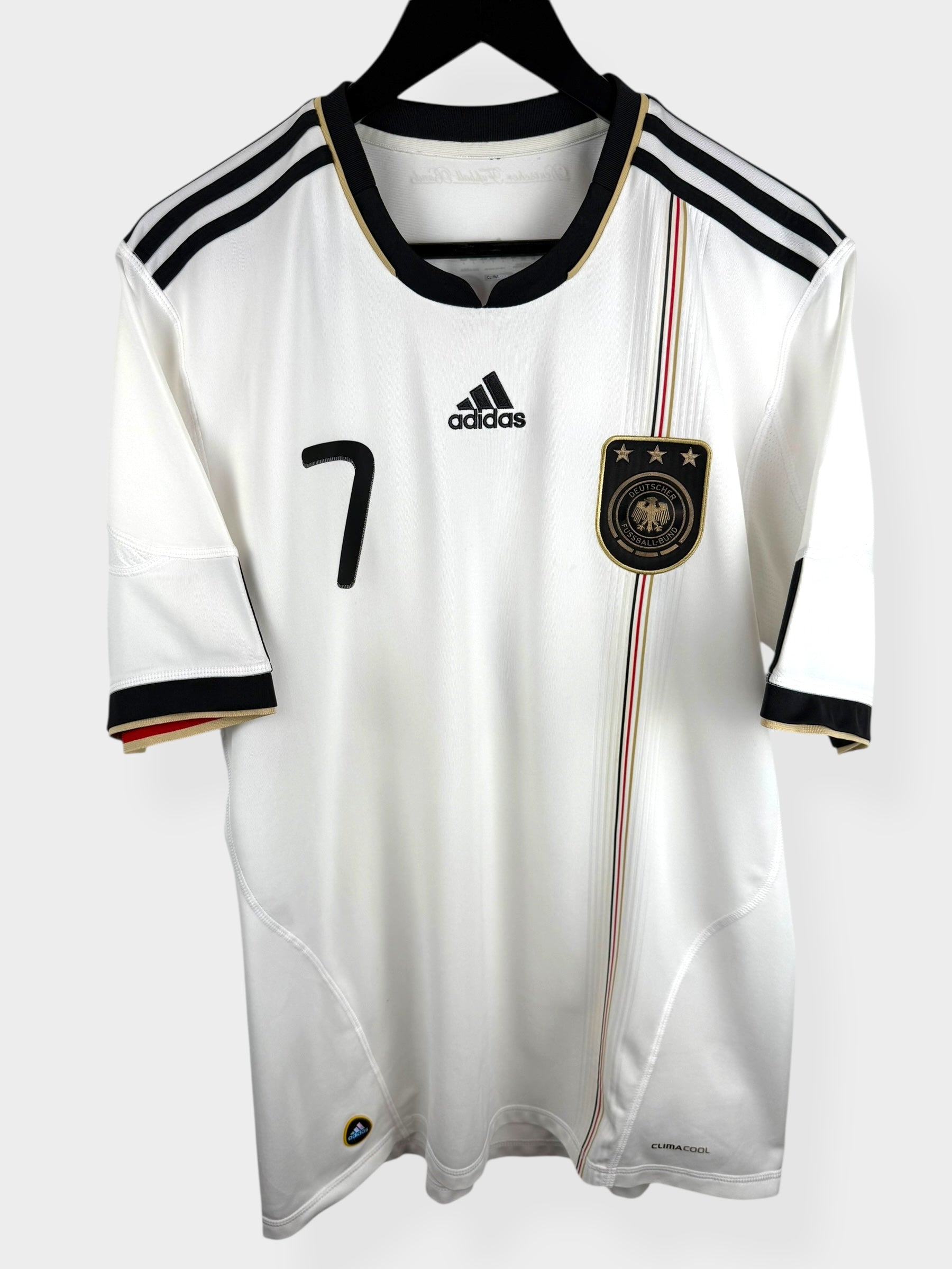 2010-11 GERMANY HOME SHIRT SCHWEINSTEIGER #7 L - Authentic Football Club