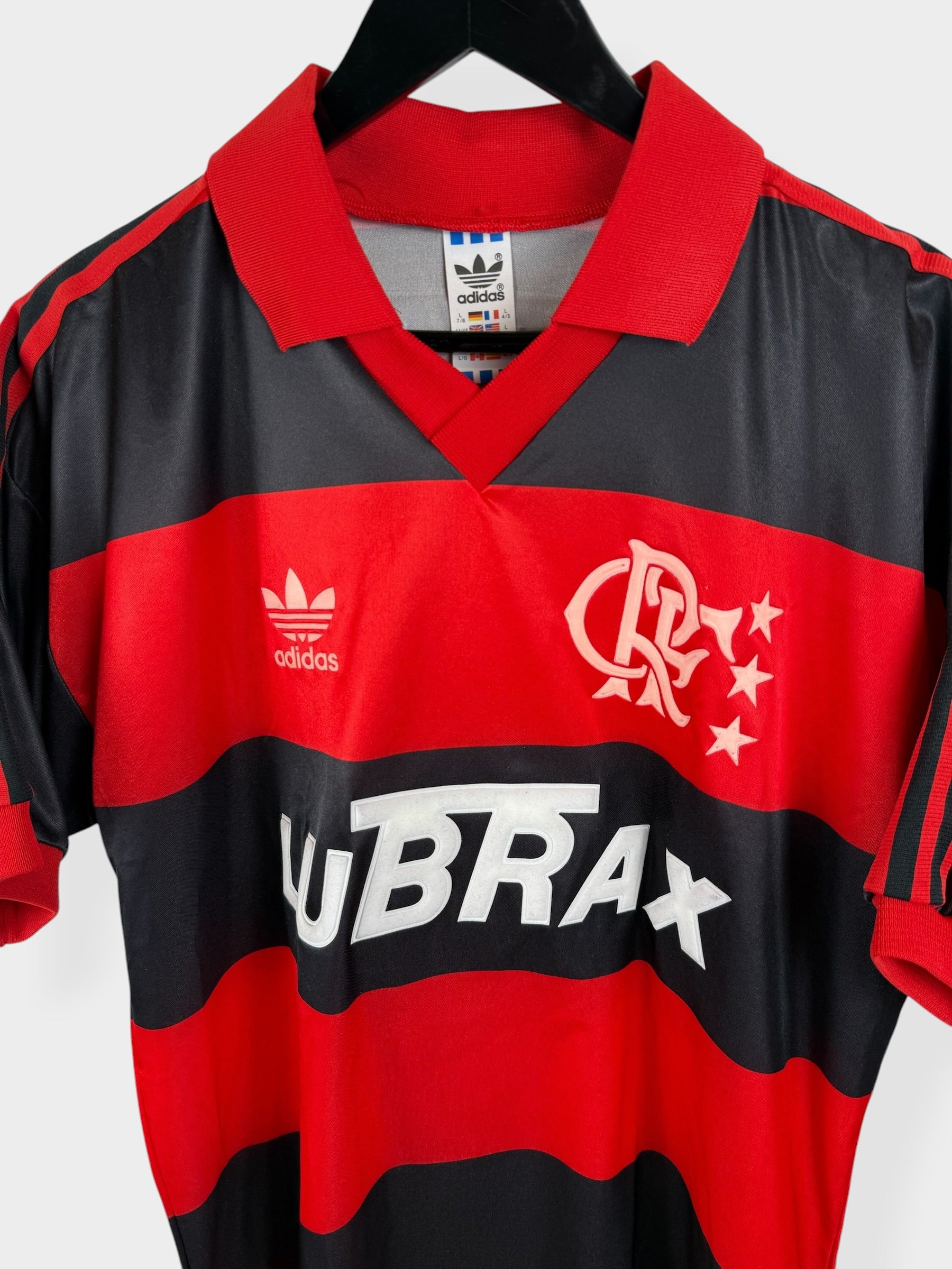 1990-92 FLAMENGO HOME SHIRT L