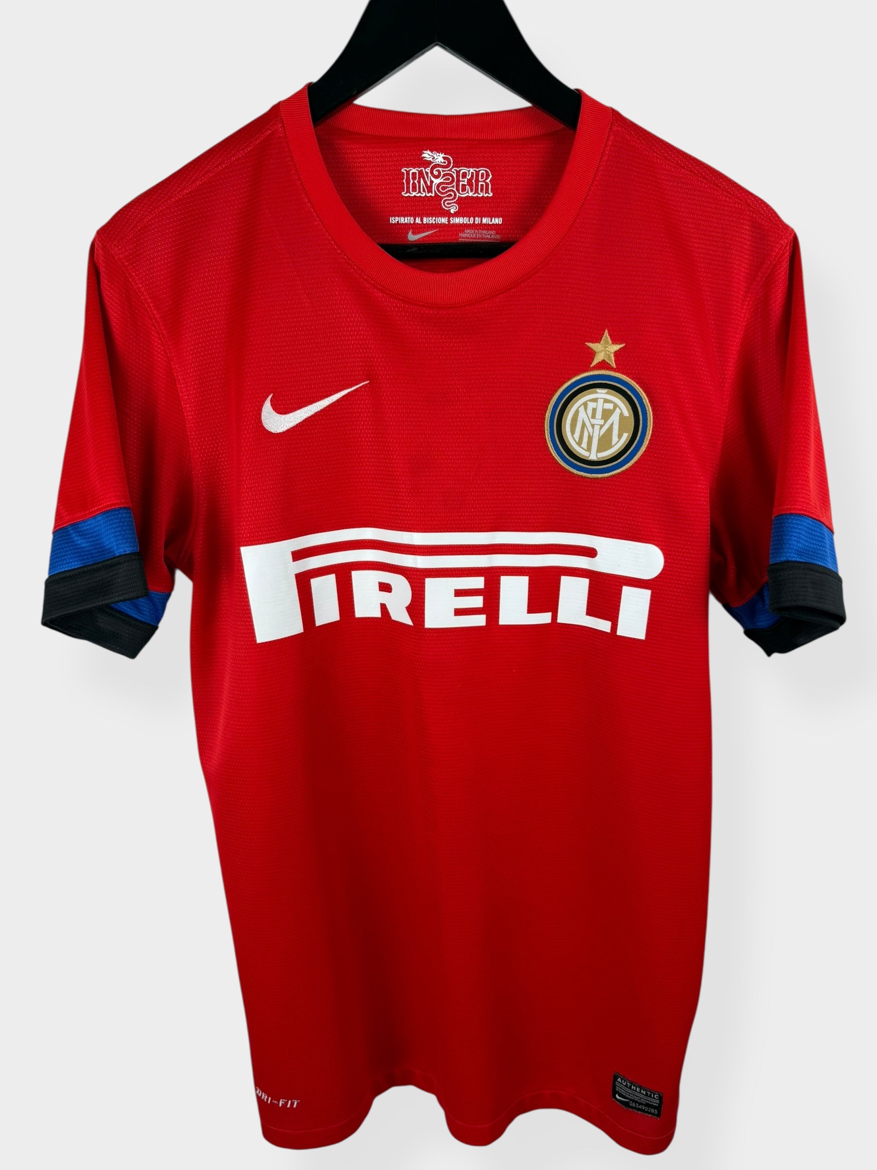 2012-13 INTER MILAN AWAY SHIRT MILITO #22 S