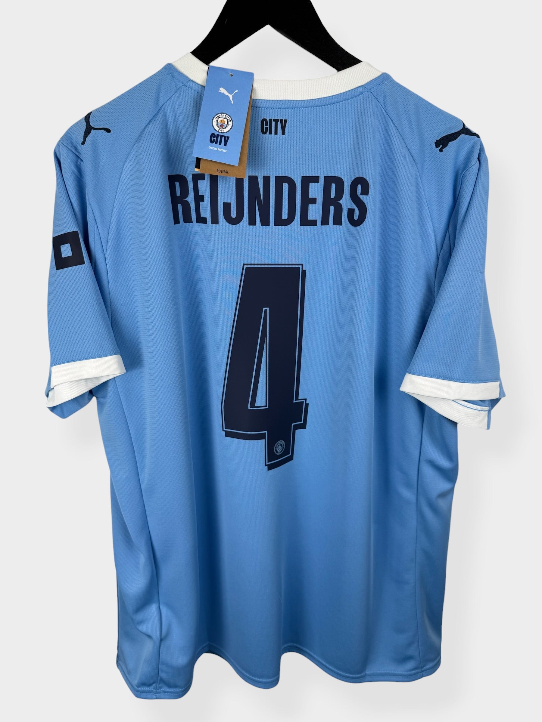 MAILLOT DOMICILE MANCHESTER CITY 2025-26 REIJNDERS #4 XL