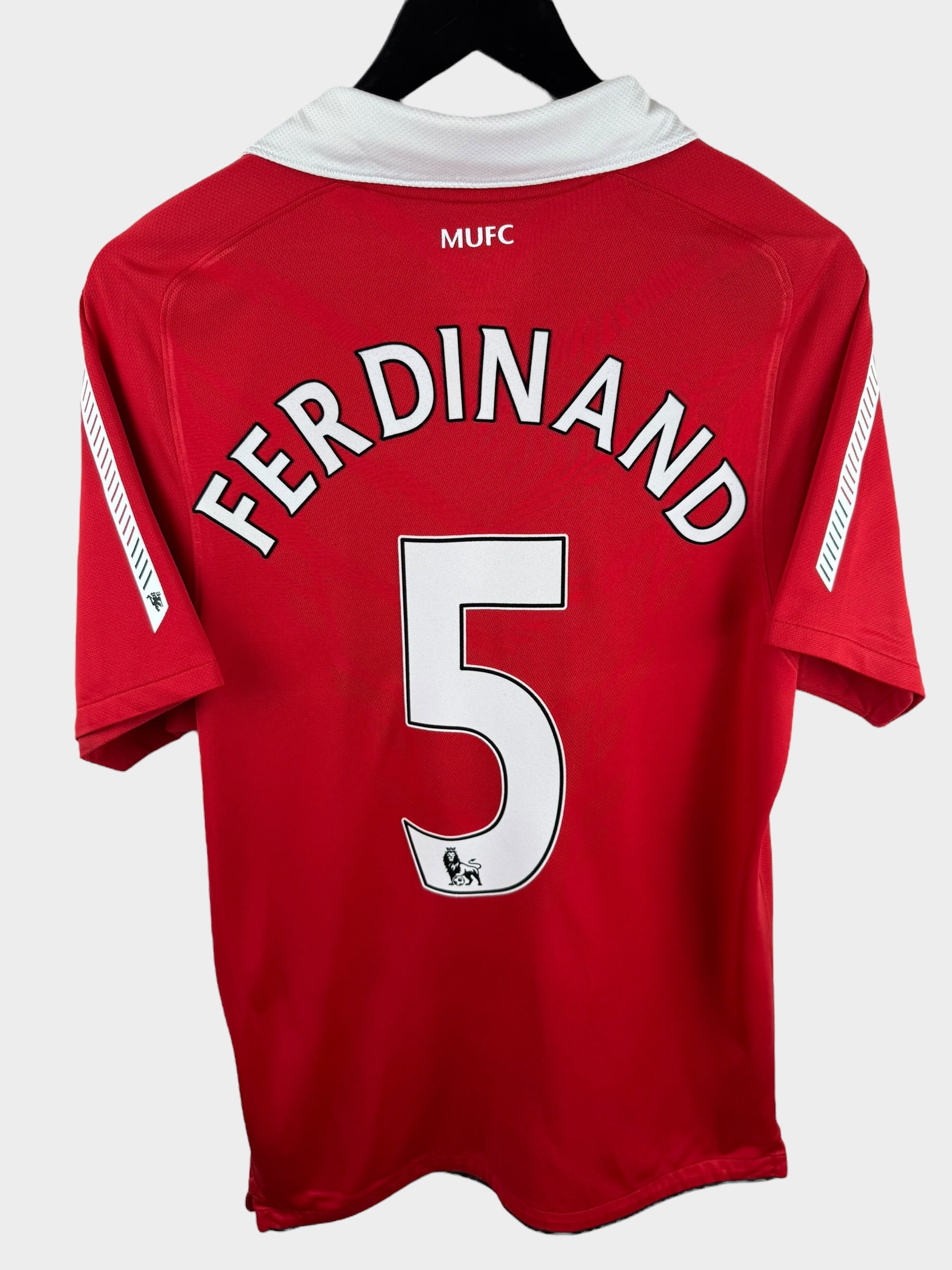 2010-11 MANCHESTER UNITED HOME SHIRT FERDINAND #5 S