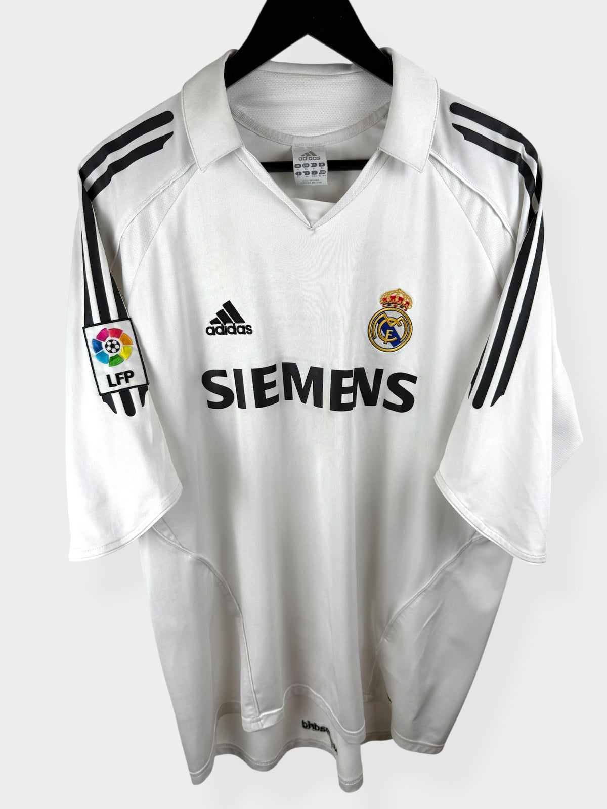 2005-06 REAL MADRID HOME SHIRT RONALDO #9 XL