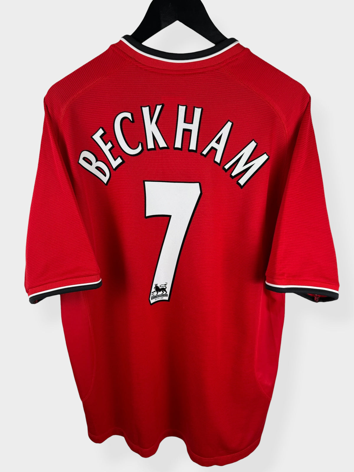 MAILLOT DOMICILE DE MANCHESTER UNITED 2000-02 BECKHAM N°7 XL