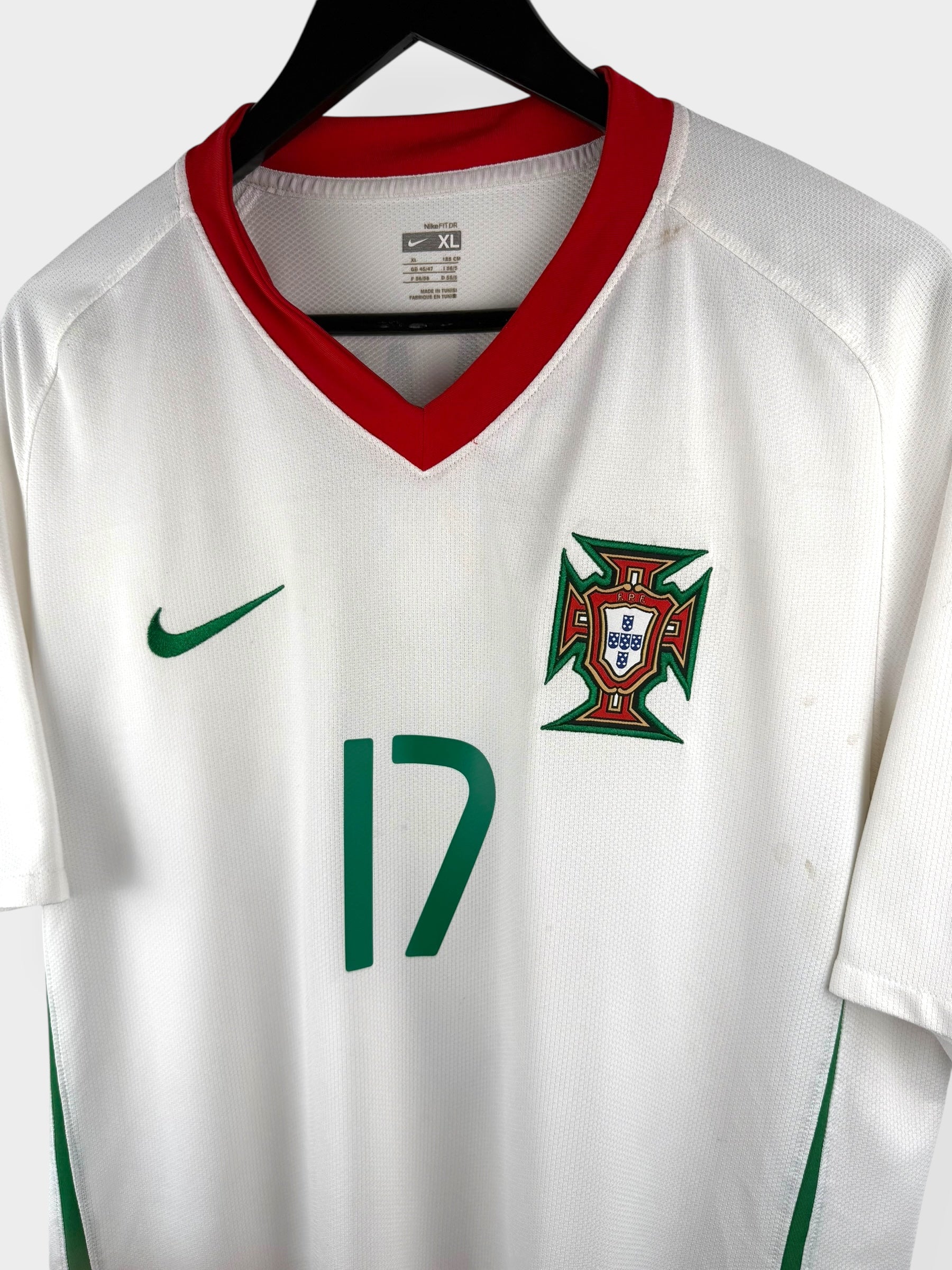 2008-10 PORTUGAL AWAY SHIRT NANI #17 XL
