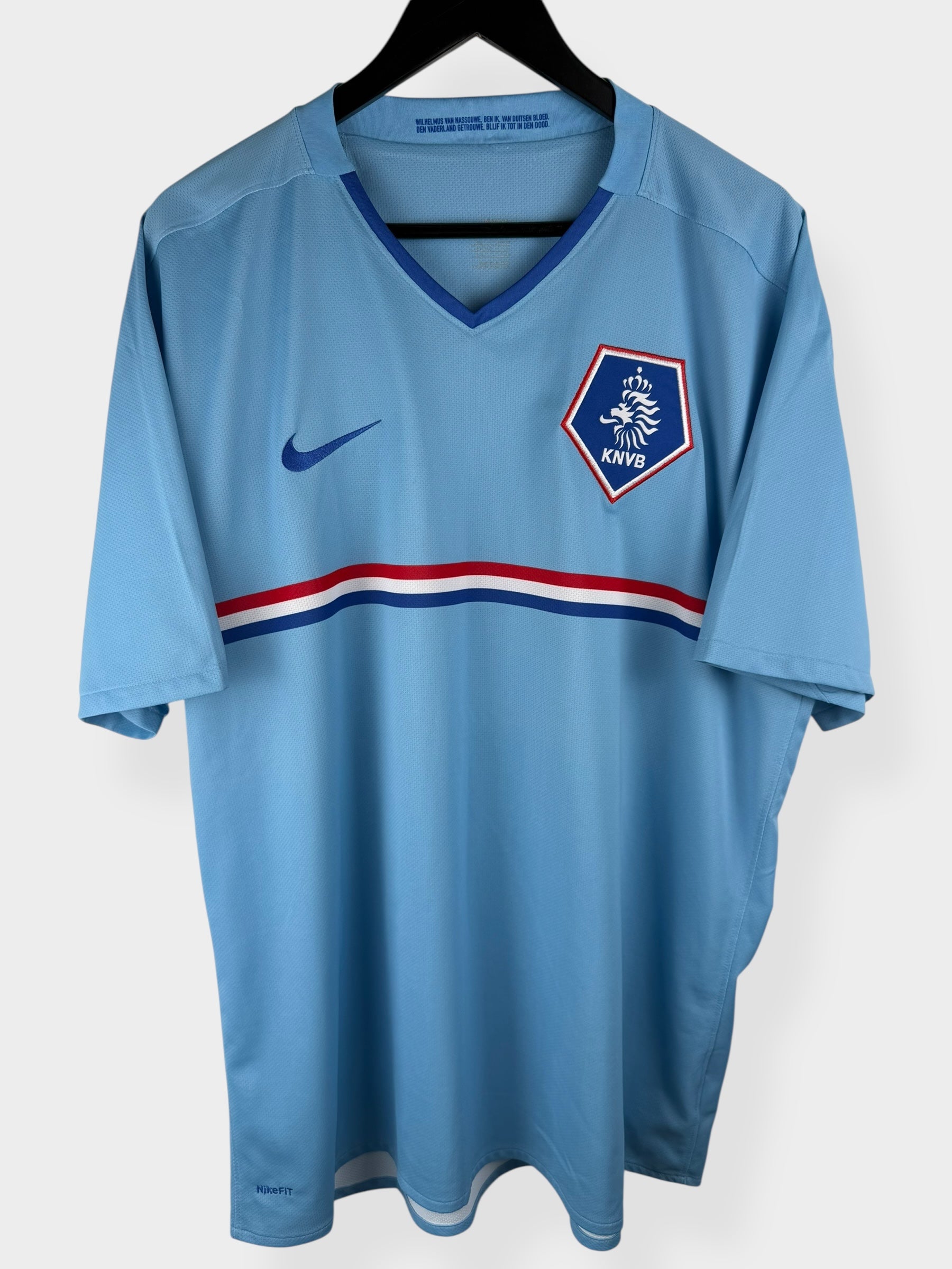 2008-09 NETHERLANDS AWAY SHIRT KUYT #18 XXL