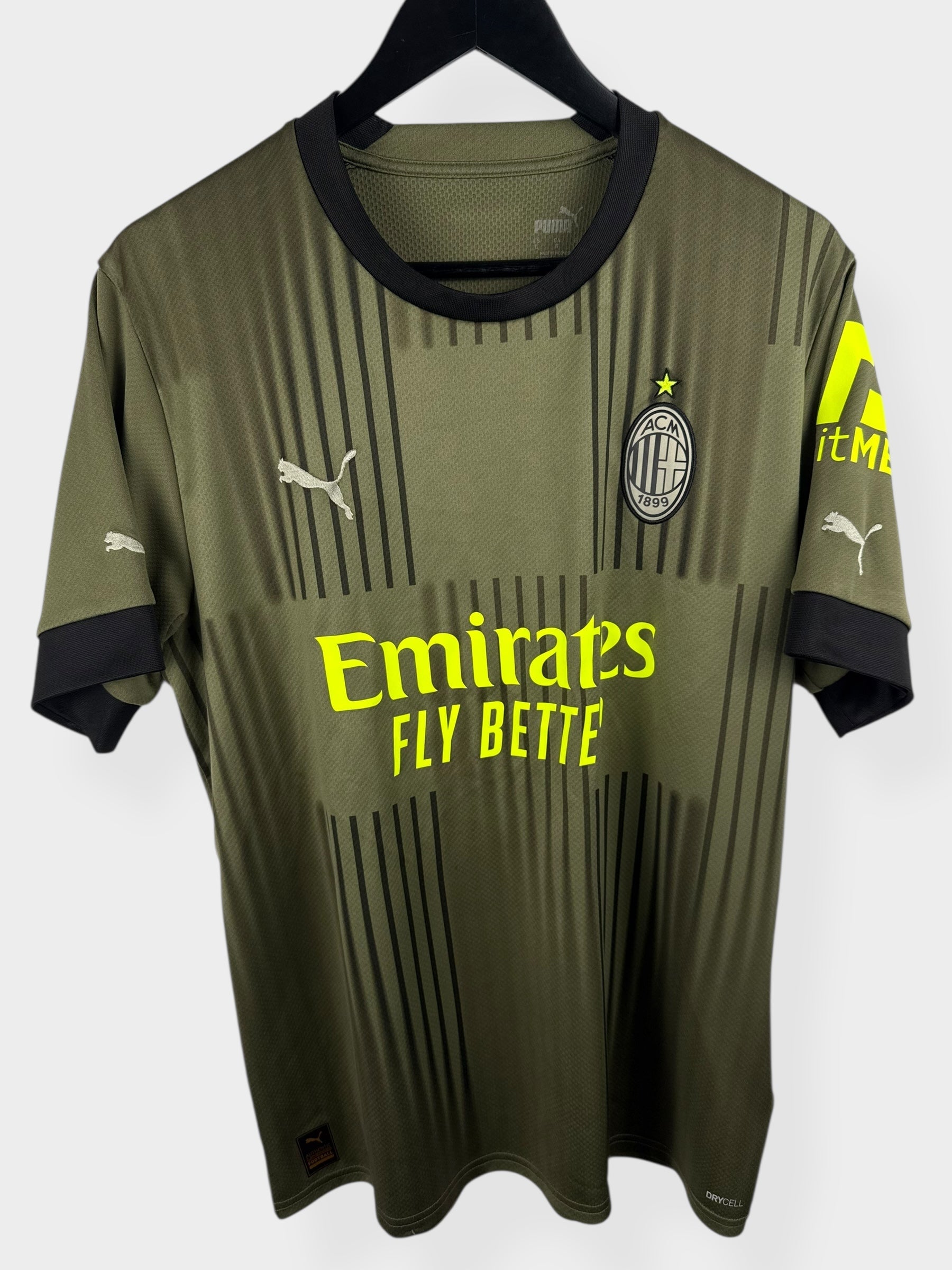 2022-23 AC MILAN THIRD SHIRT L - Authentic Football Club