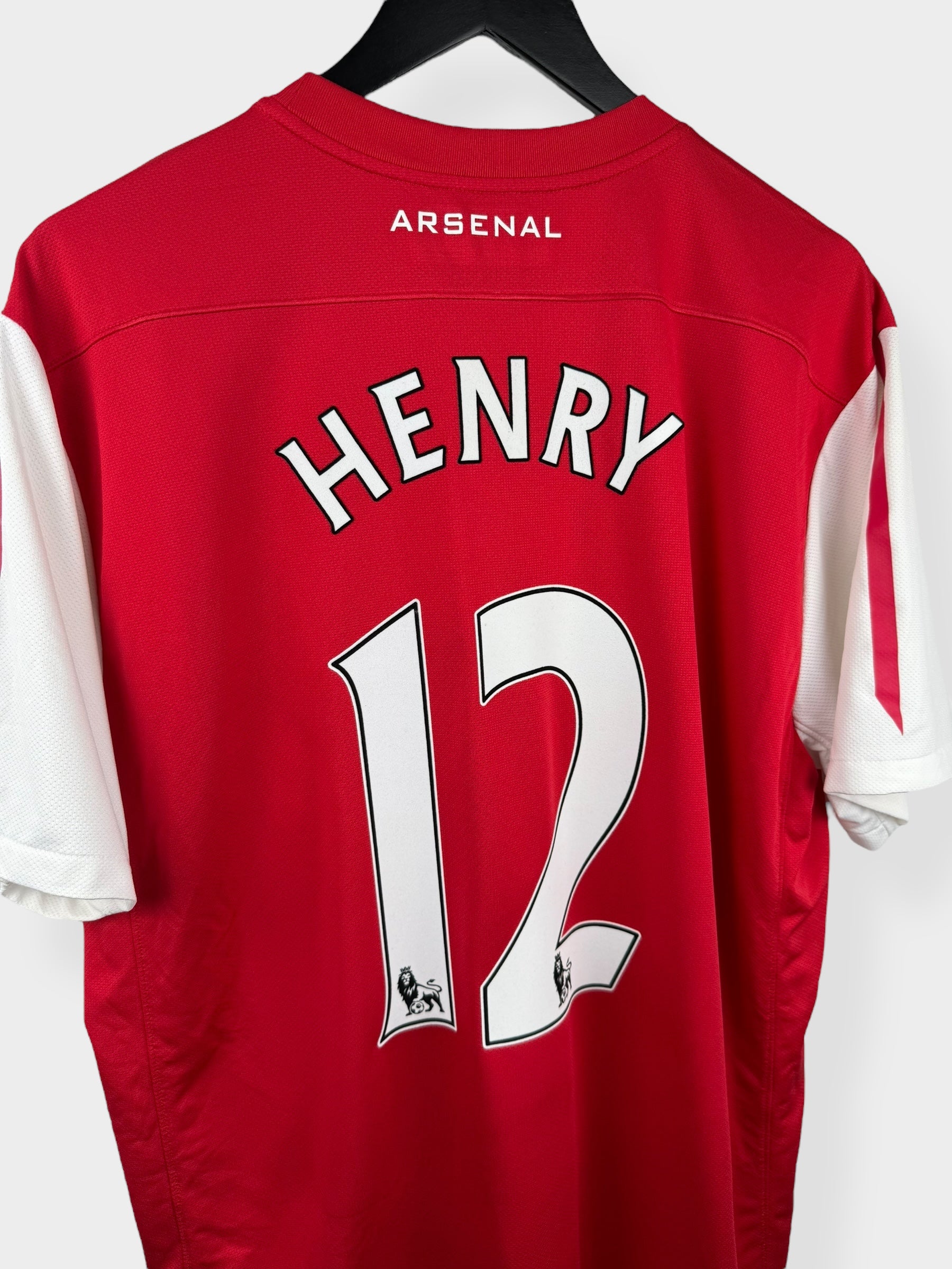 2011-12 ARSENAL HOME SHIRT HENRY #12 XL