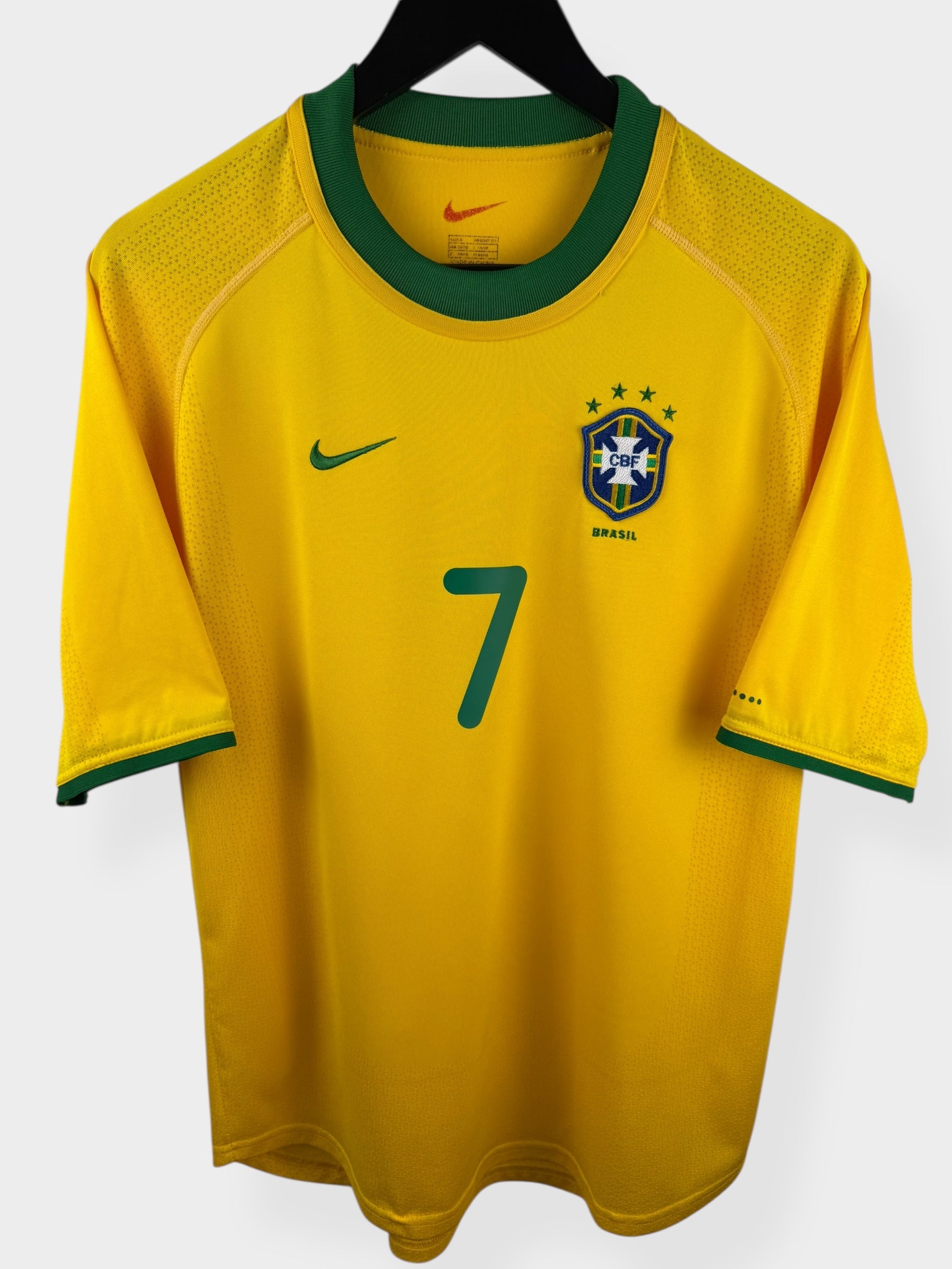 2000-02 BRAZILIË THUISSHIRT RONALDINHO #10 S