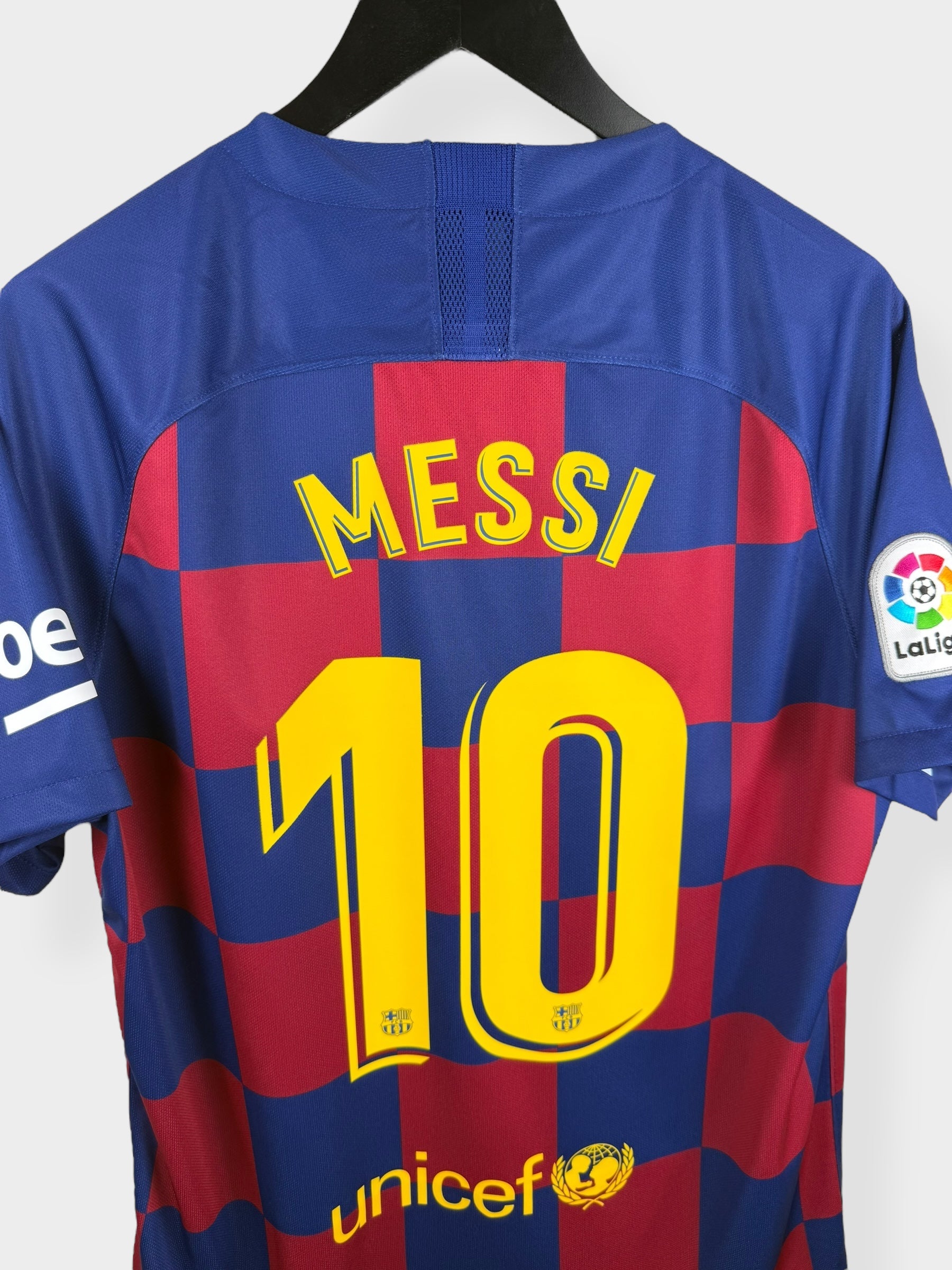 2019-20 BARCELONA HOME SHIRT MESSI #10 L