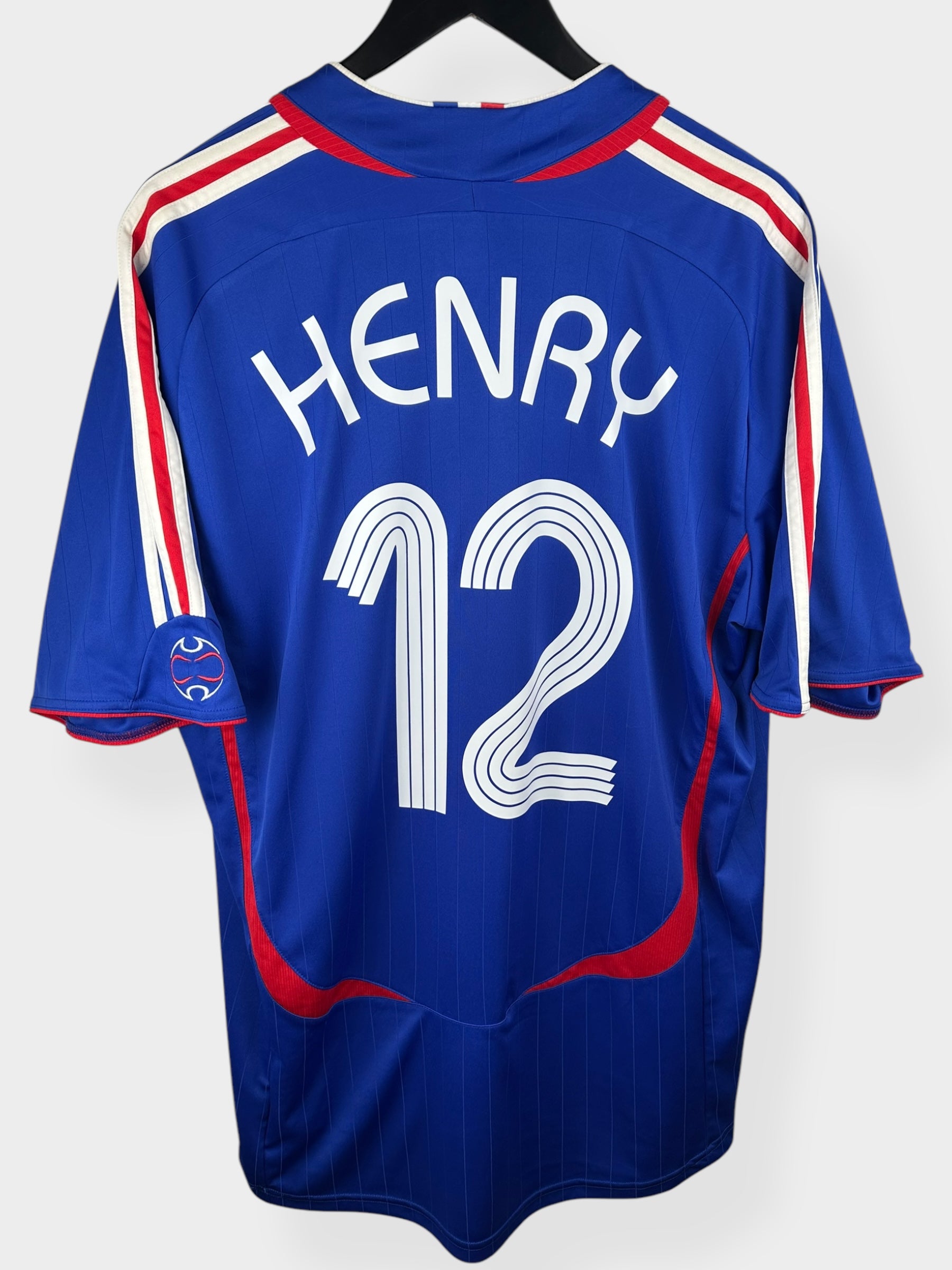 2006-07 FRANCE HOME SHIRT HENRY #12 XL