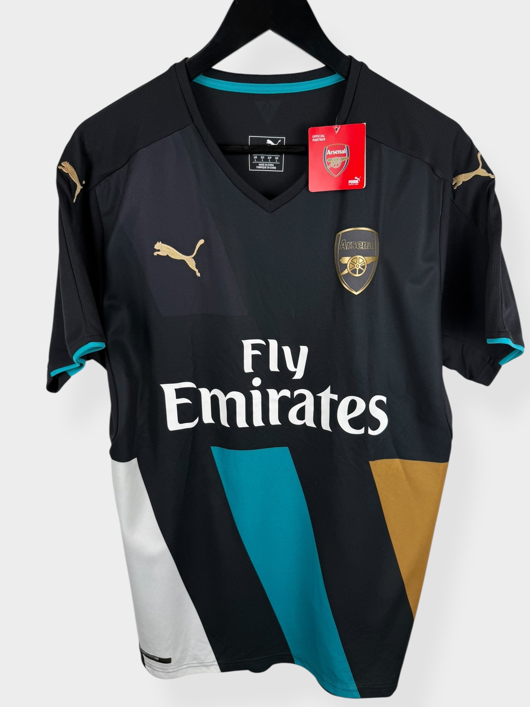 2015-16 ARSENAL THIRD SHIRT ALEXIS #17 L